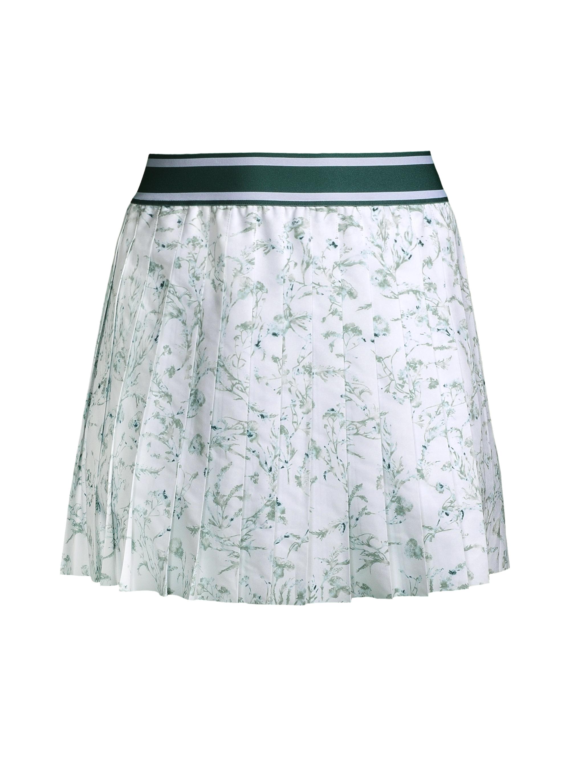 Greyson Women's Water Thistle Leo Pleated Skirt - Arctic