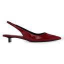 Stella 25MM Metallic Leather Kitten Heels