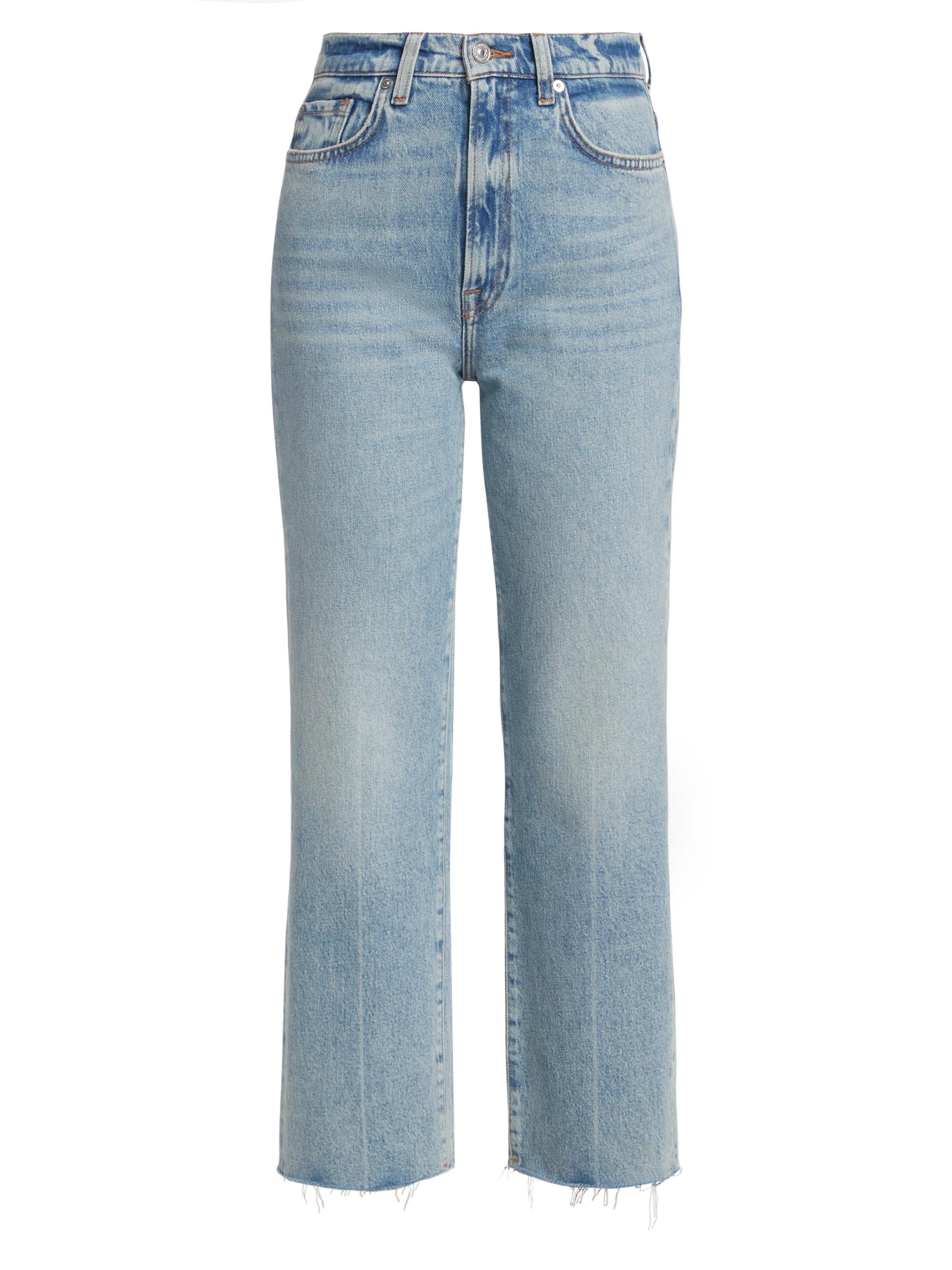 7 For All Mankind Women's Logan Stovepipe Straight-Leg Jeans - Ode To