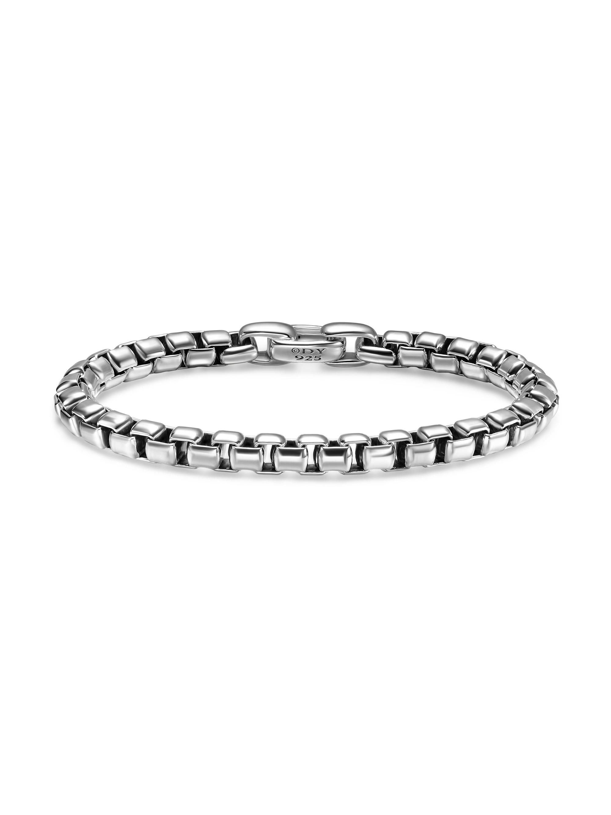 David Yurman Box Chain Bracelet In Sterling Silver, Saks