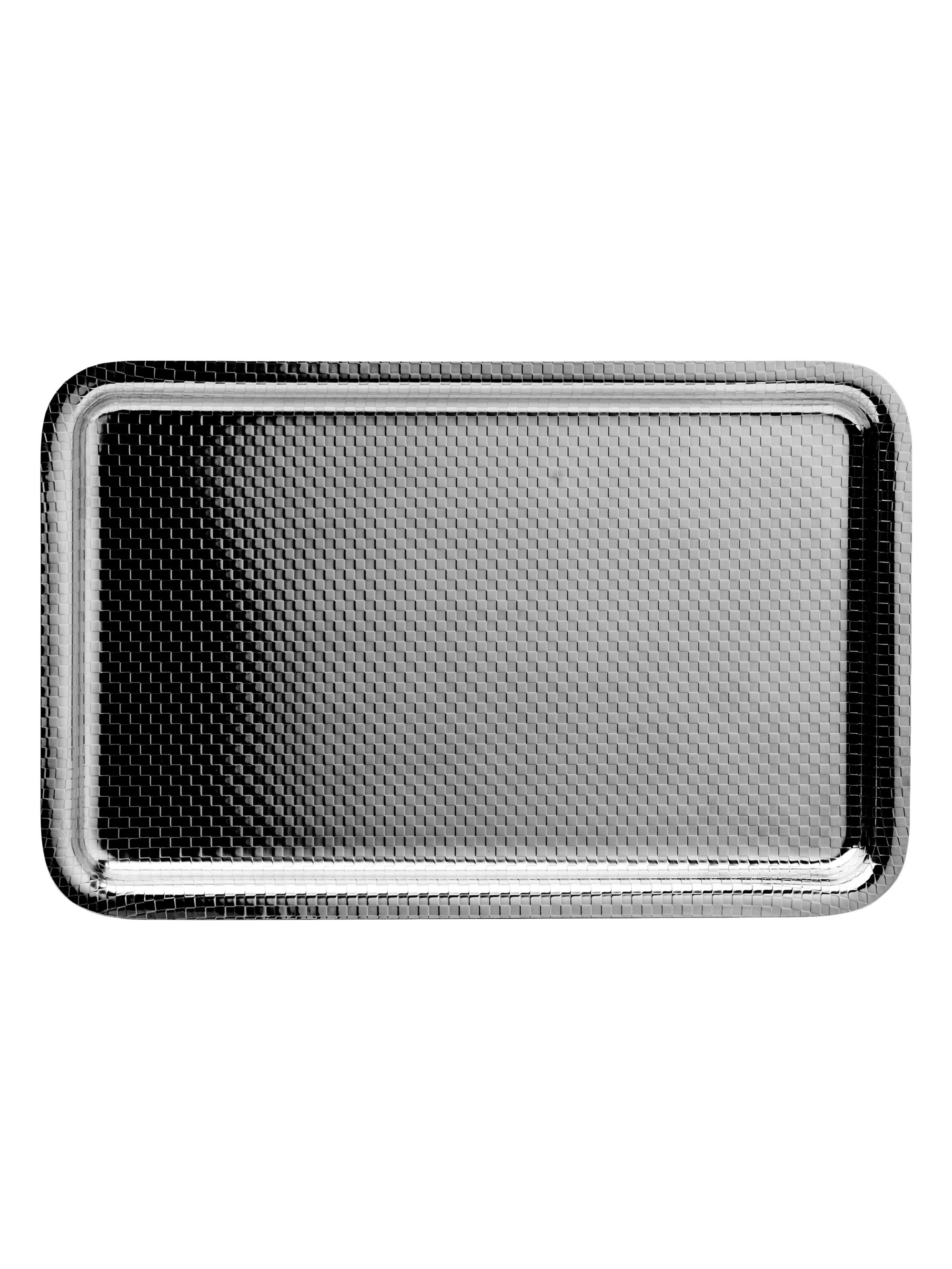 Degrenne Paris Newport Cubique Tray - Stainless Steel