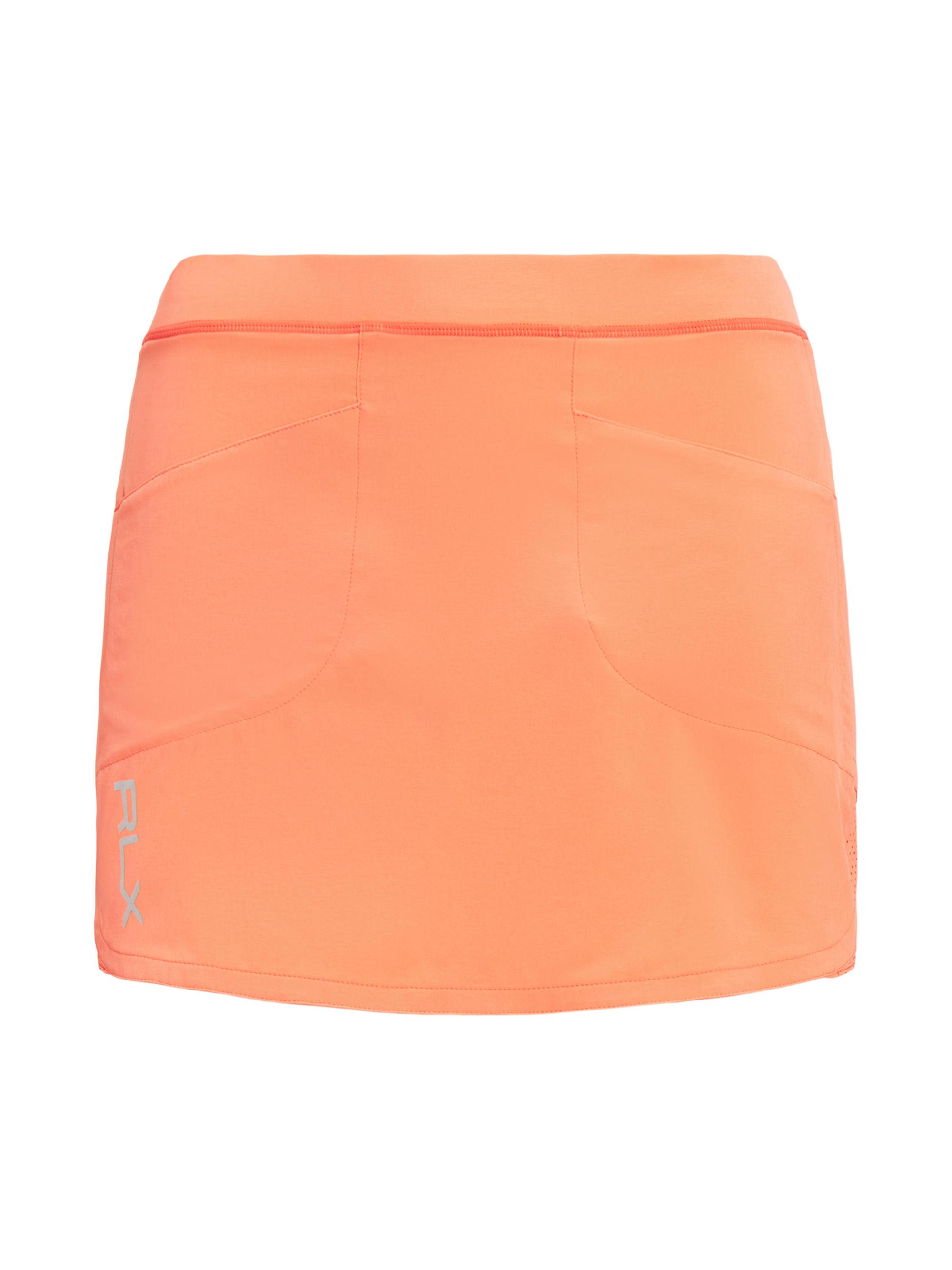 RLX Ralph Lauren Women's RLX Golf & Tennis Stretch Miniskort - Sunset Orange