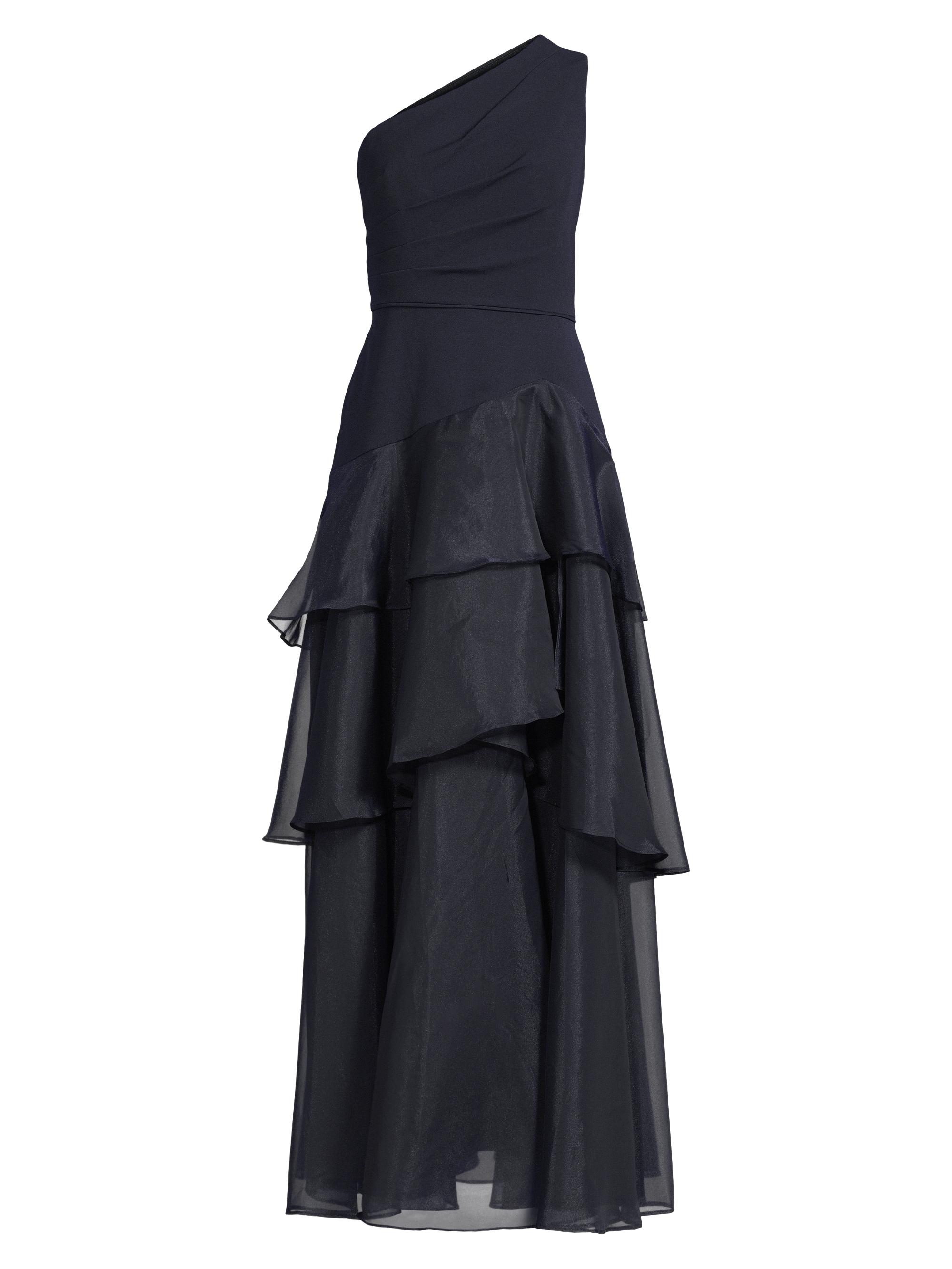 Aidan Mattox Flower Appliqué Mermaid Gown | Saks Fifth Avenue