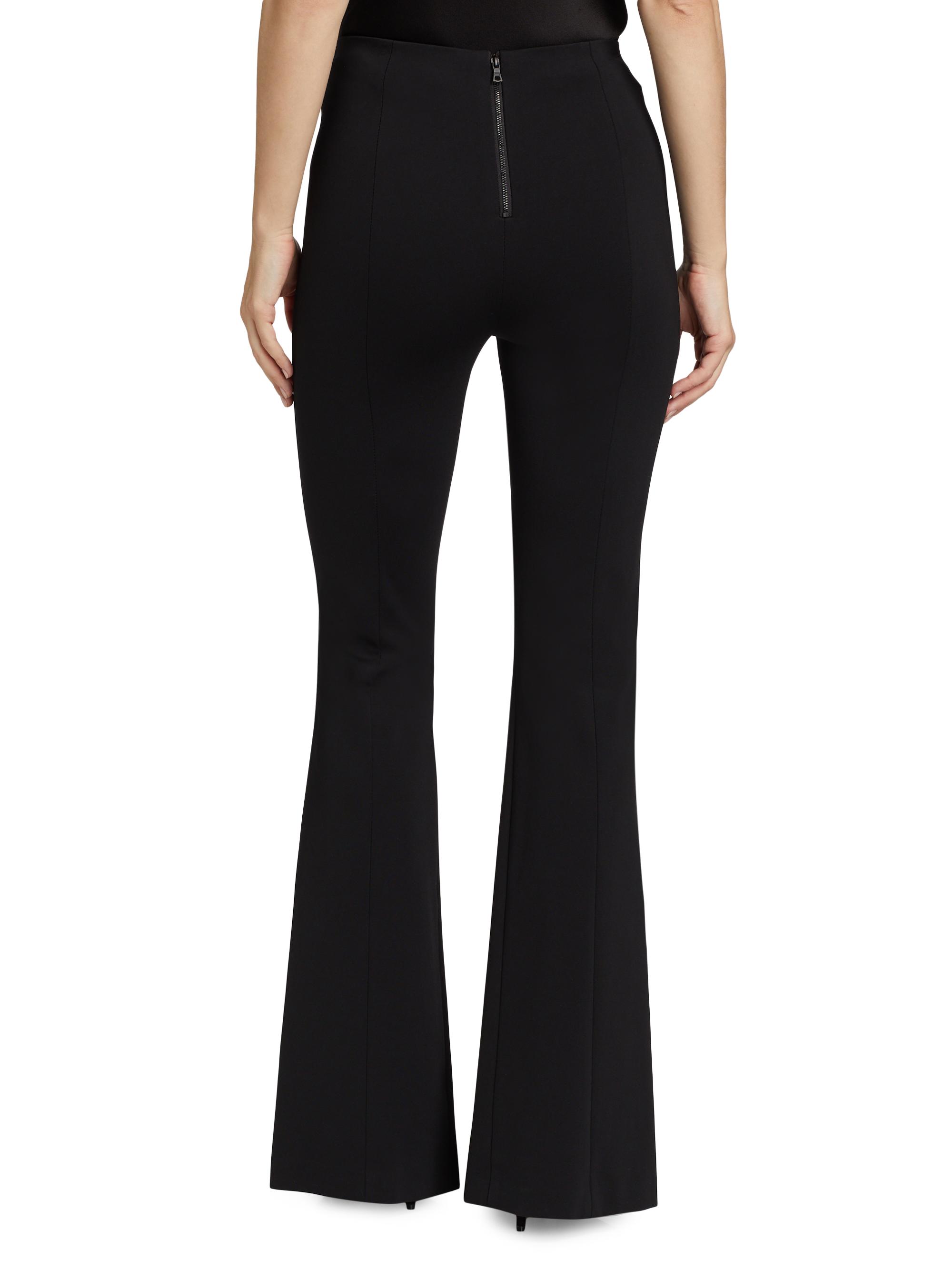 Alice Olivia Emiko Super Skinny Flare Pants Saks Fifth Avenue