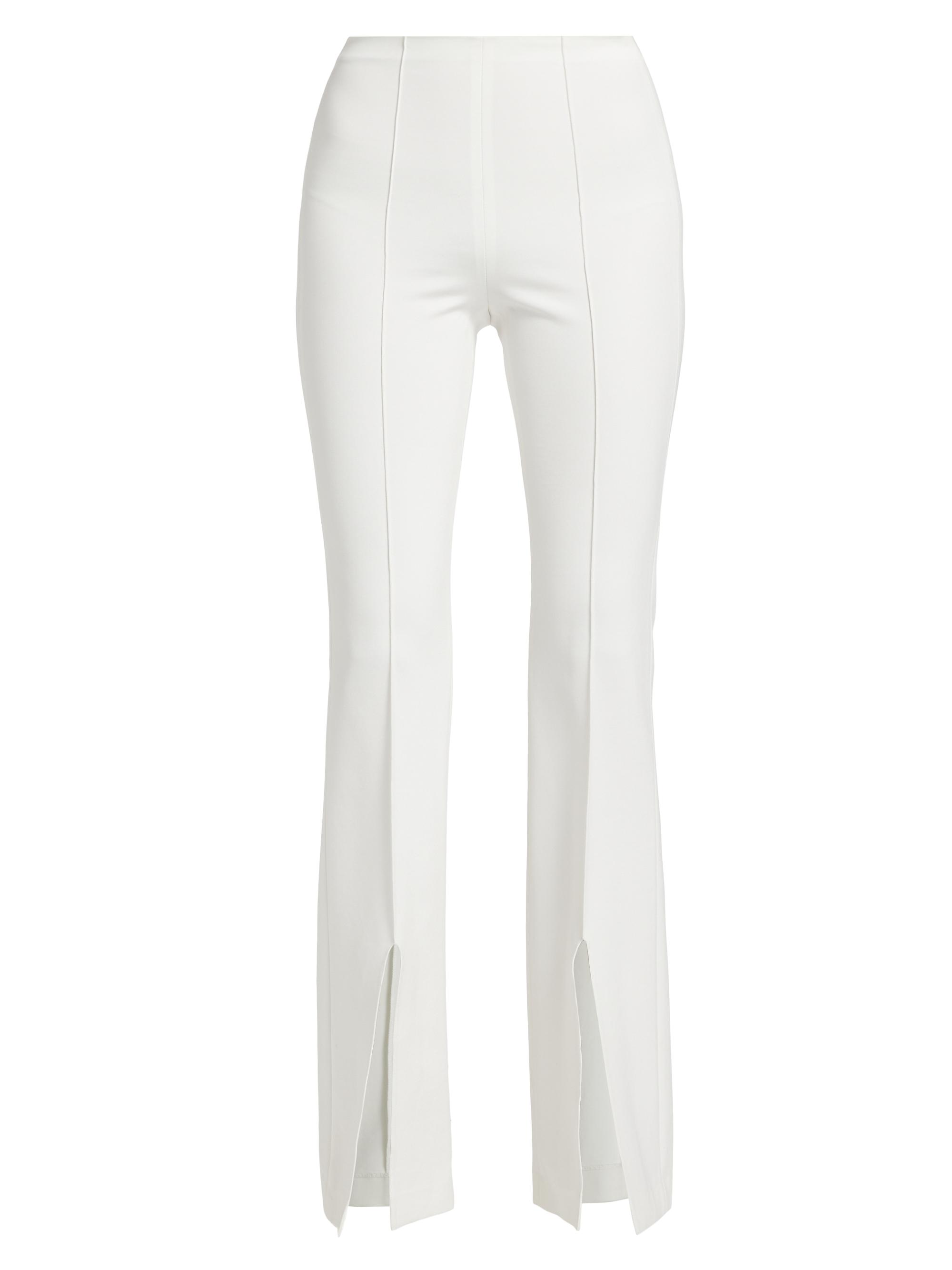 ALICE + OLIVIA Women's Emiko Super Skinny Flare Pants - Off White