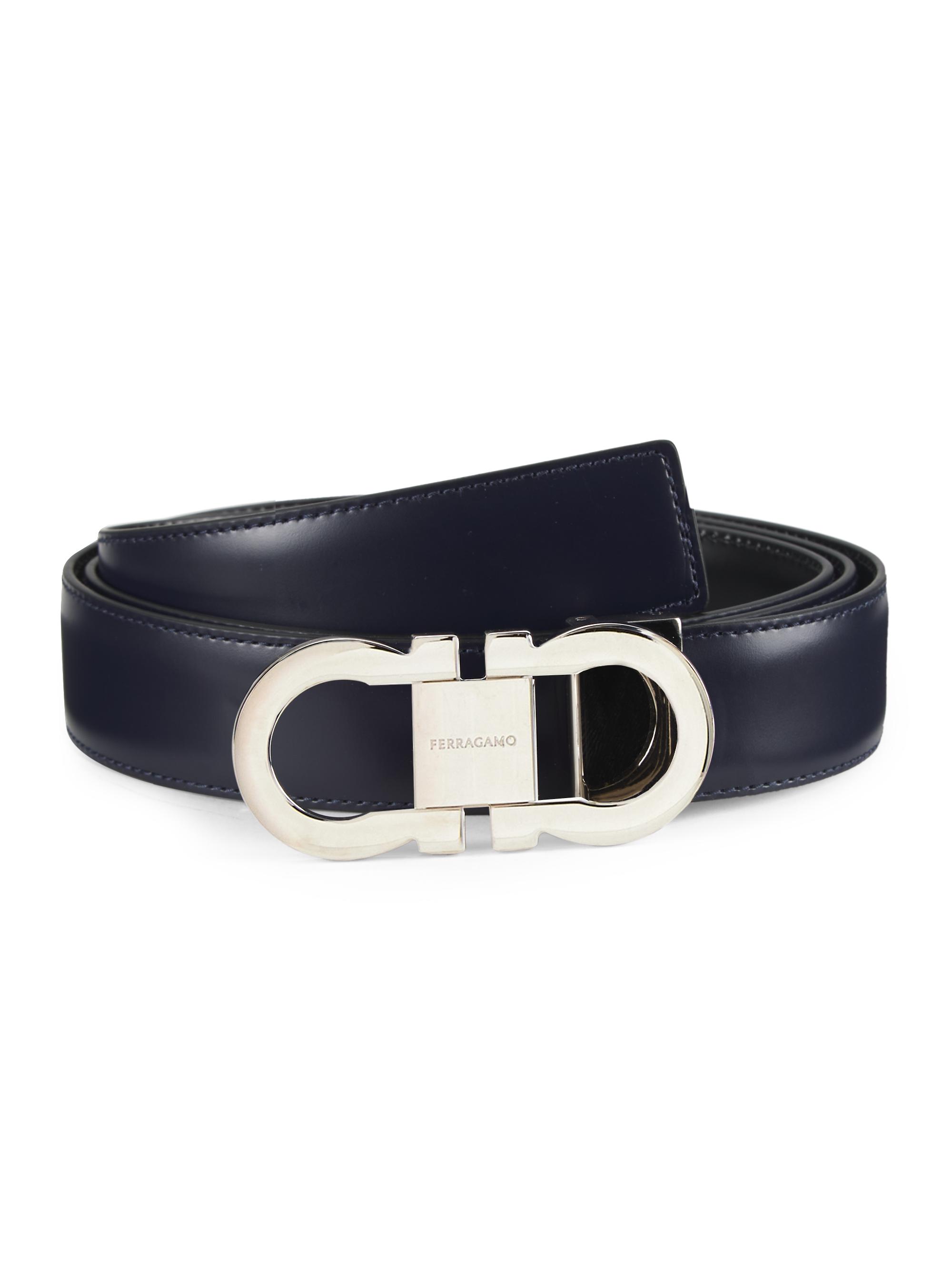 FERRAGAMO Gancini Cut-to-Size Leather Belt | Saks Fifth Avenue