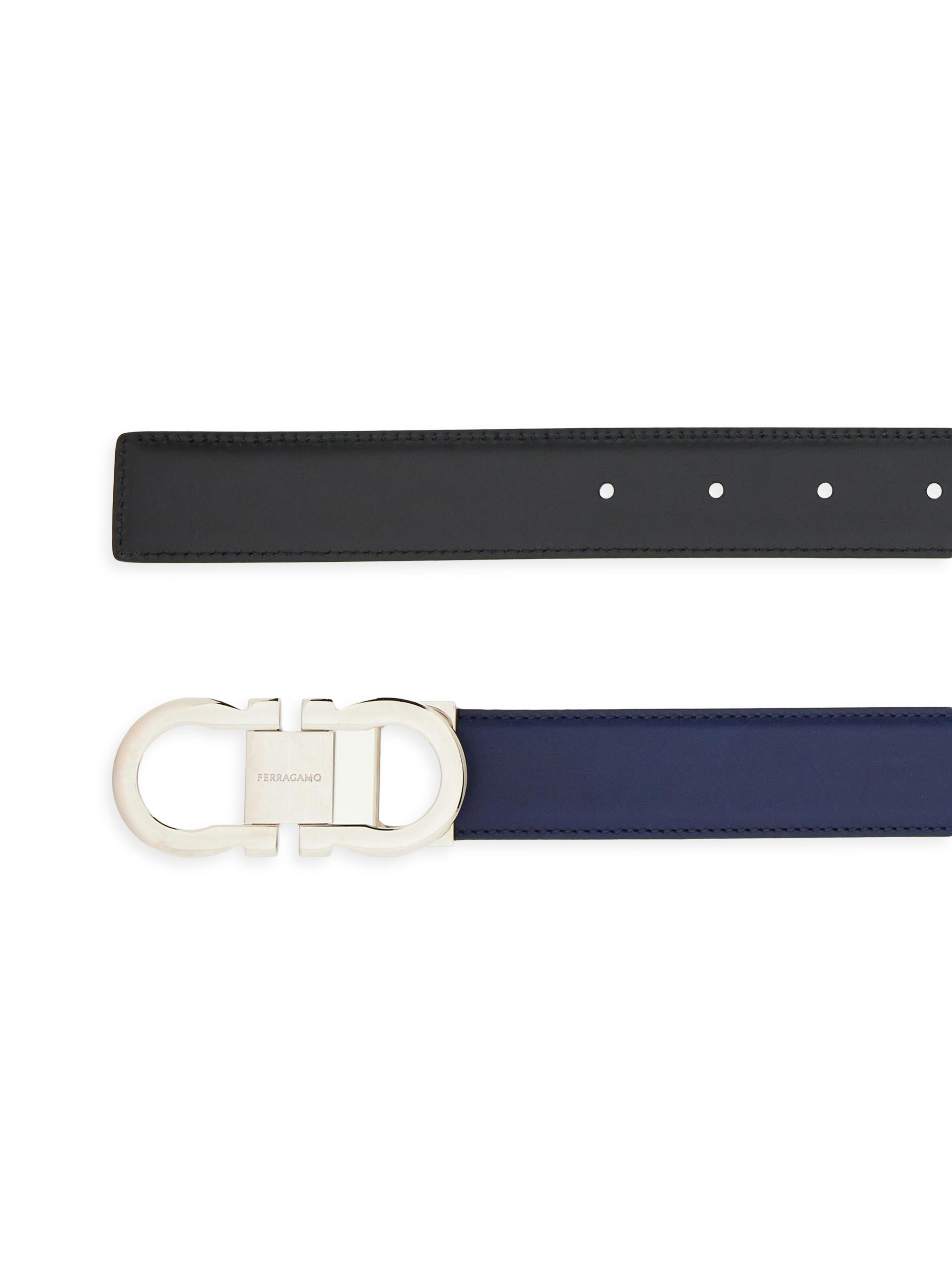 FERRAGAMO Gancini Cut-to-Size Leather Belt | Saks Fifth Avenue