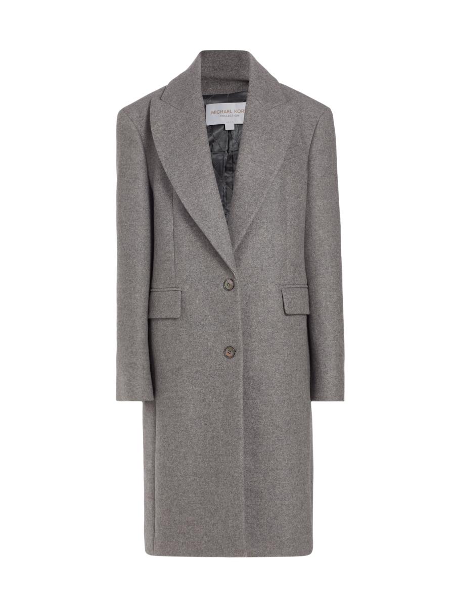 Michael Kors Collection Chesterfield Single-Breasted Wool