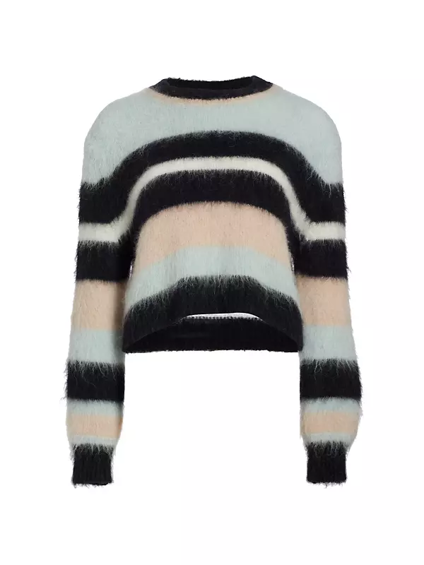 Maria Stripe Alpaca-Blend Sweater