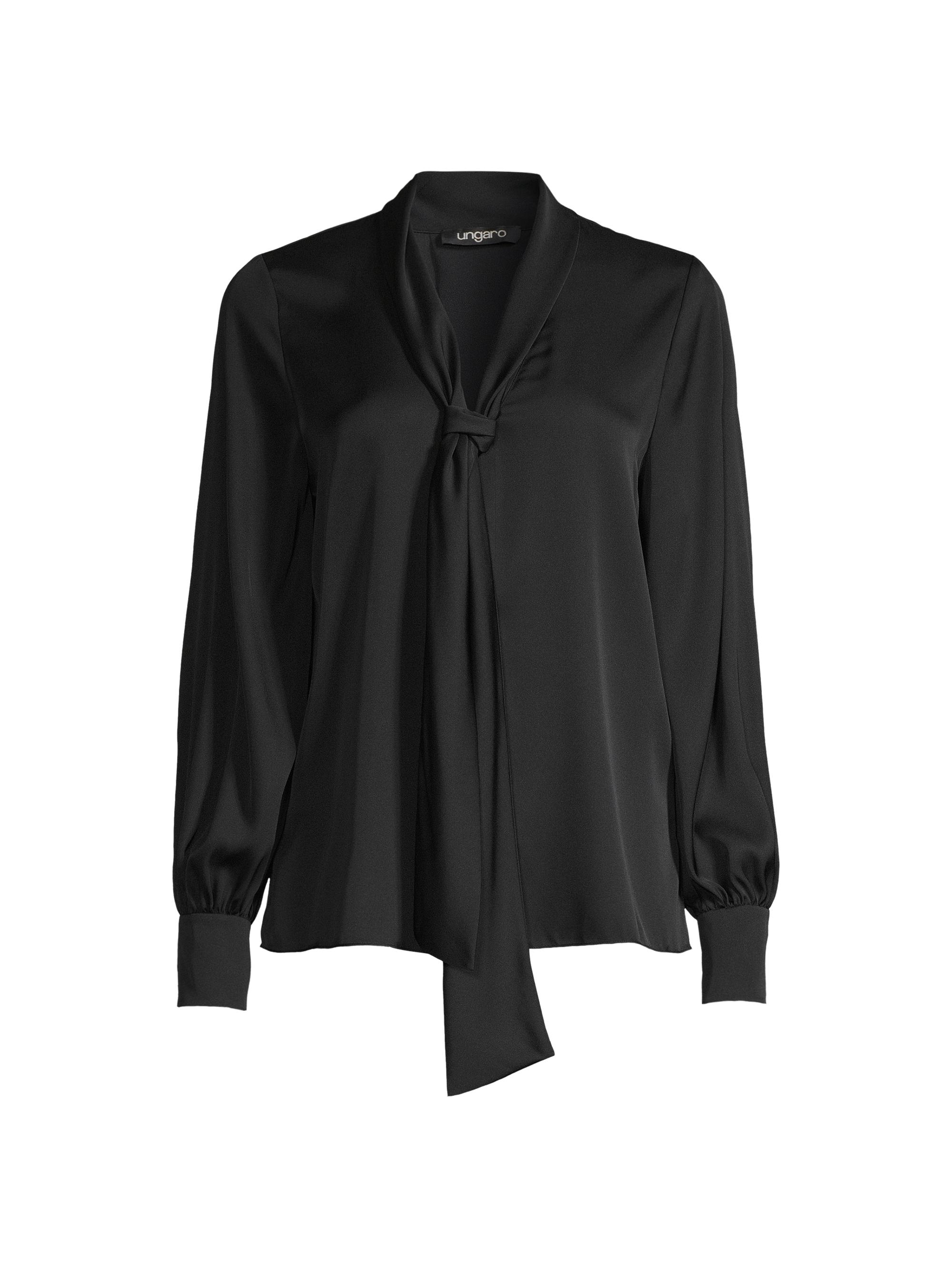 eLLa selectshop drawstring blouse ブラック 0400019506085_BLACK?wid=600&