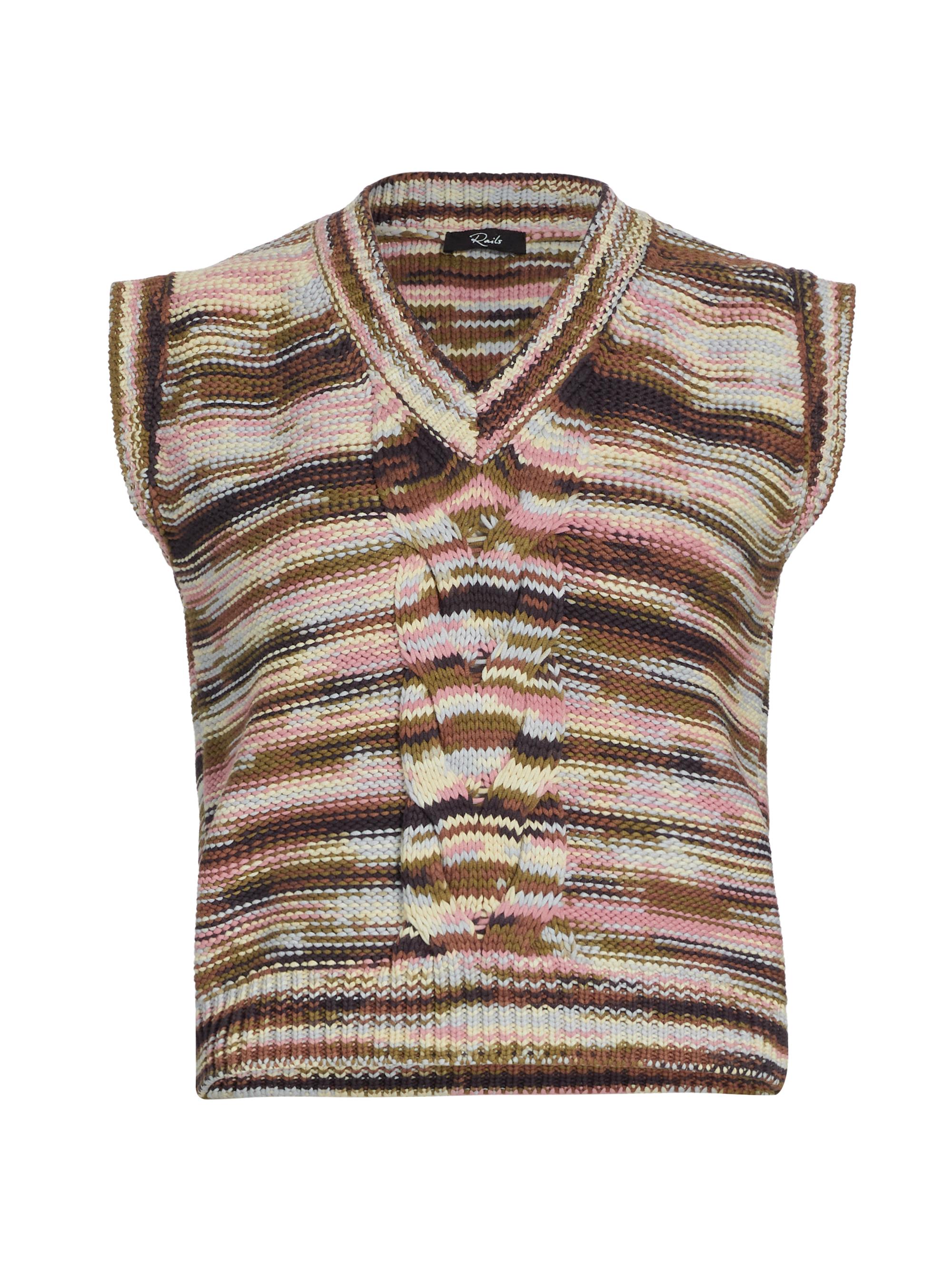 Rails Brixton Knit Sweater Vest | Saks Fifth Avenue