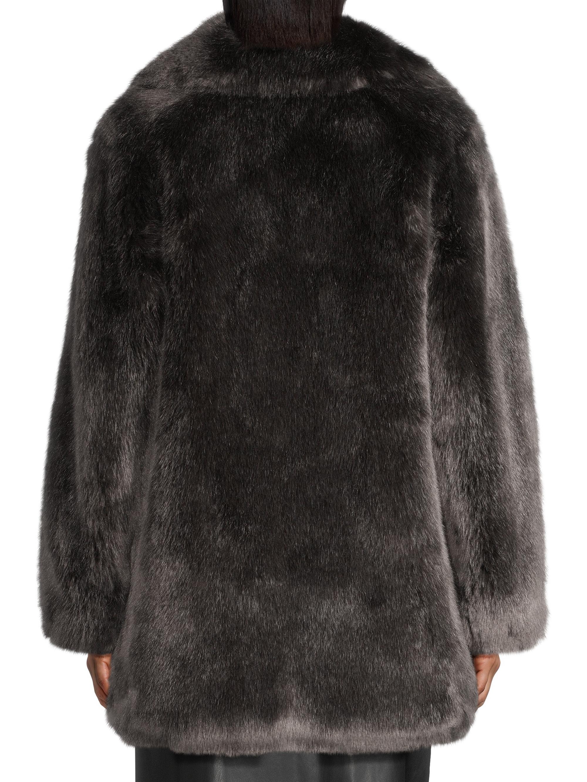 Donna Karan New York Vintage Glam Faux-Fur Coat | Saks Fifth