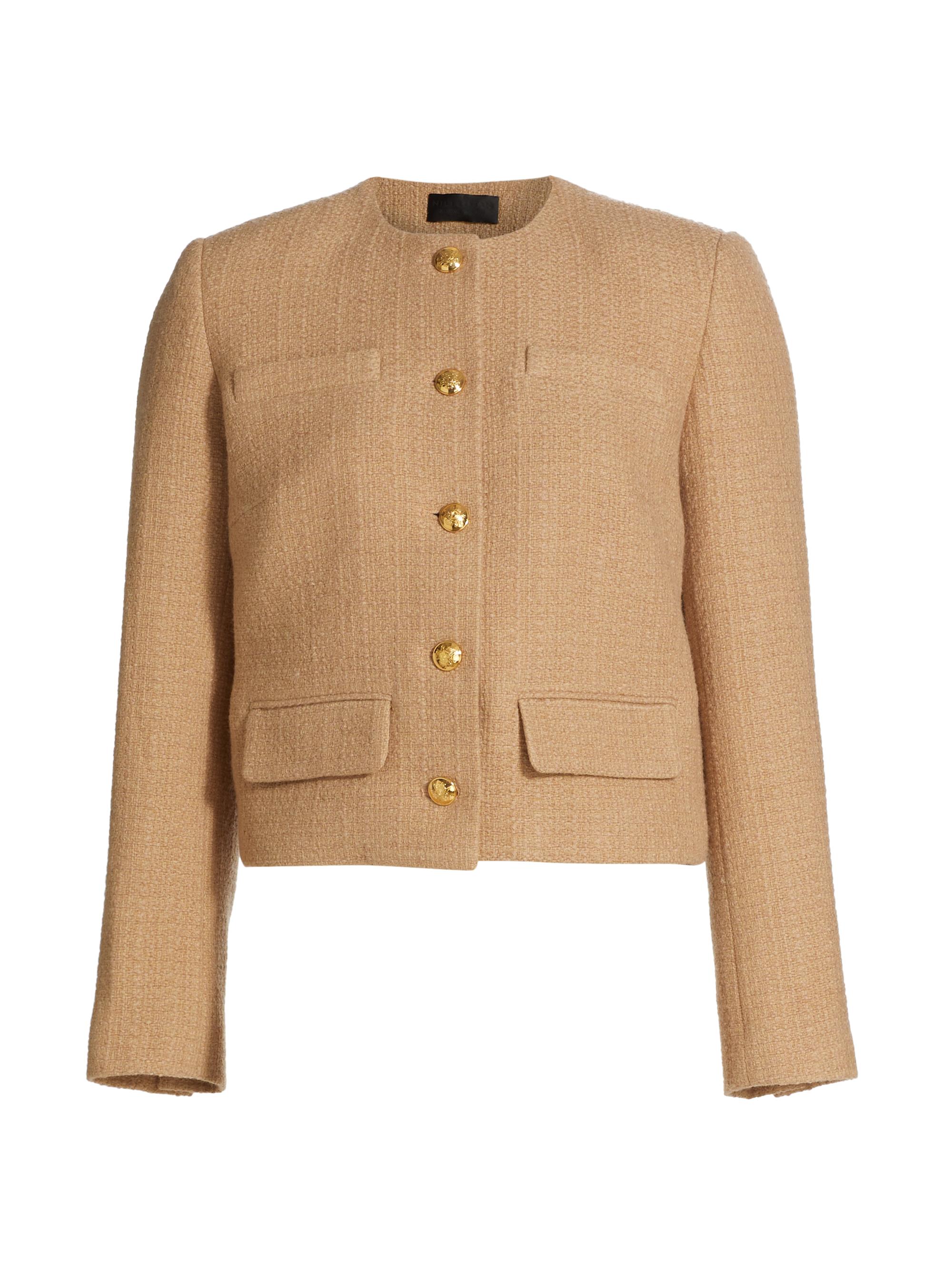 Nili Lotan Sloane Check Wool Jacket | Saks Fifth Avenue