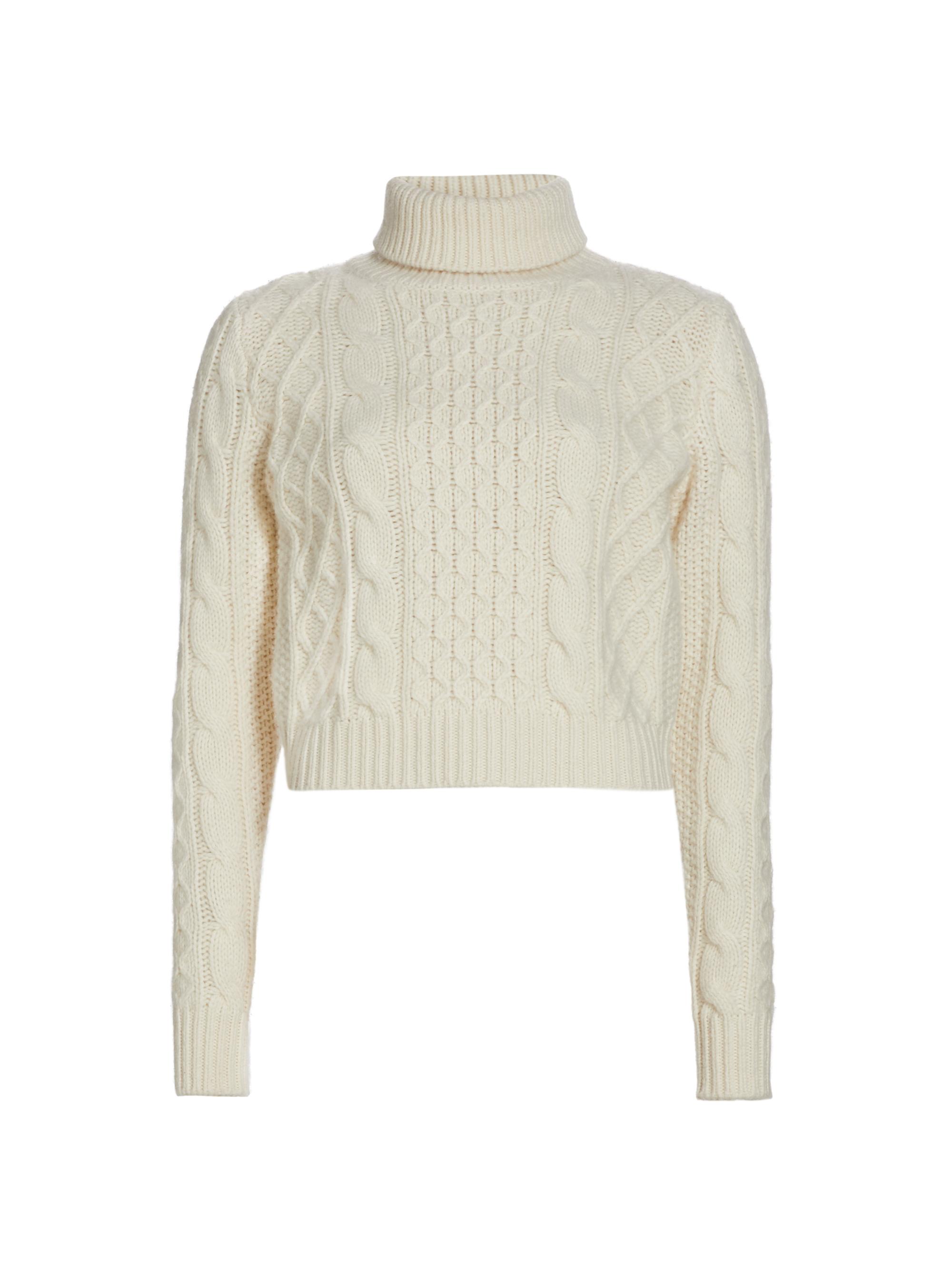 Nili Lotan Women's Andrina Cable-Knit Turtleneck -