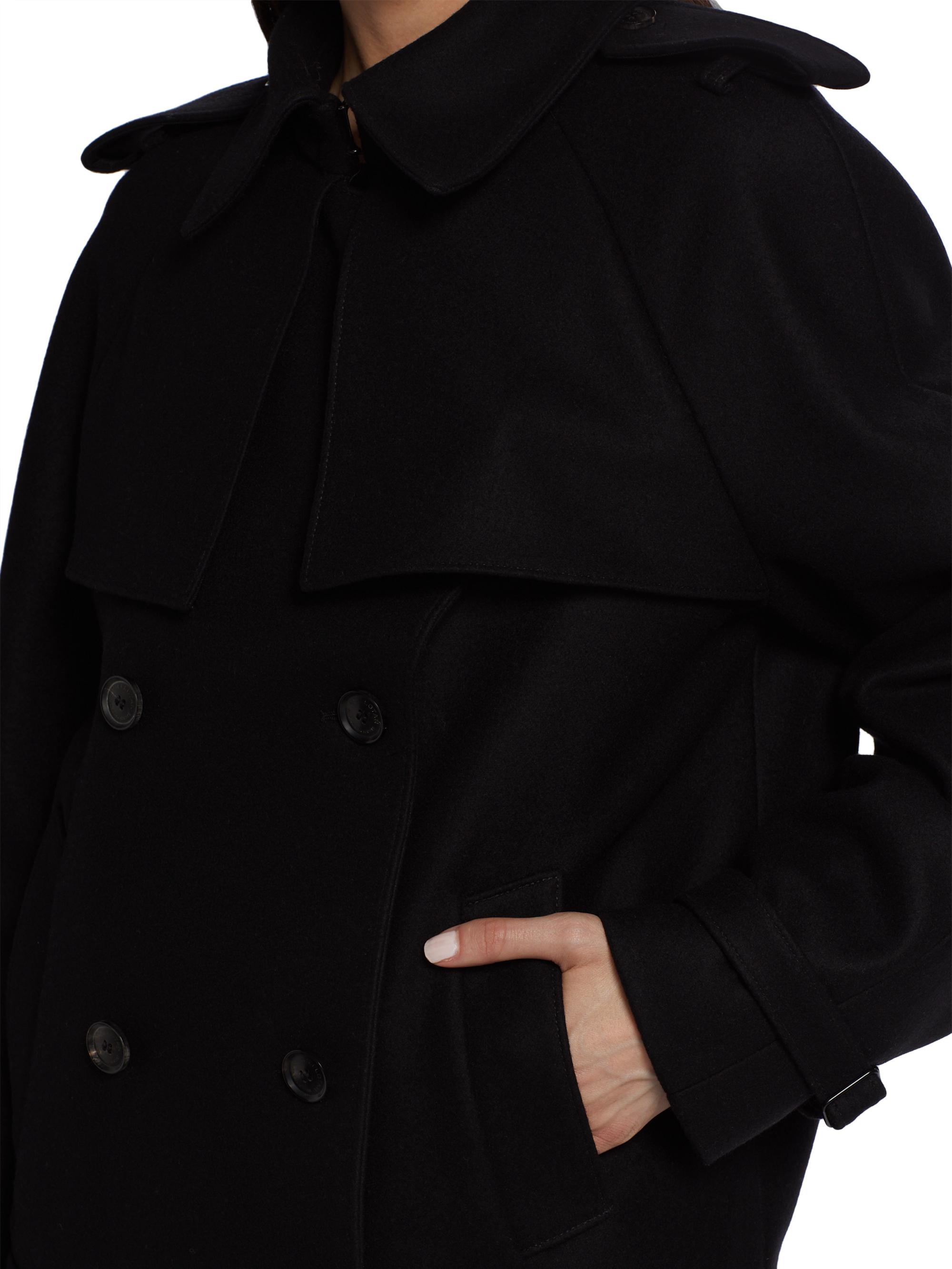 Nili Lotan Amaury Double-Breasted Short Coat | Saks Fifth Avenue