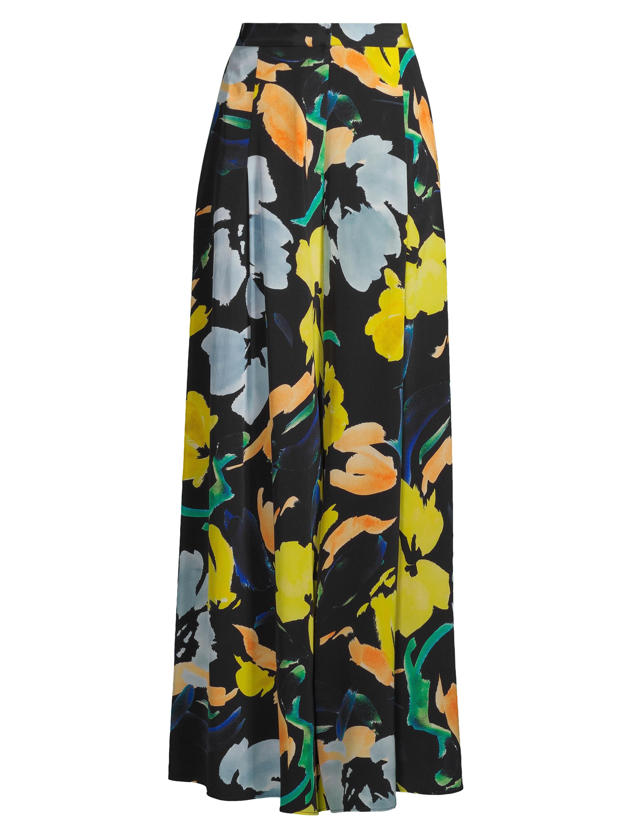 Ginger & Smart Women's Hereafter Floral Silk Pants - Navy