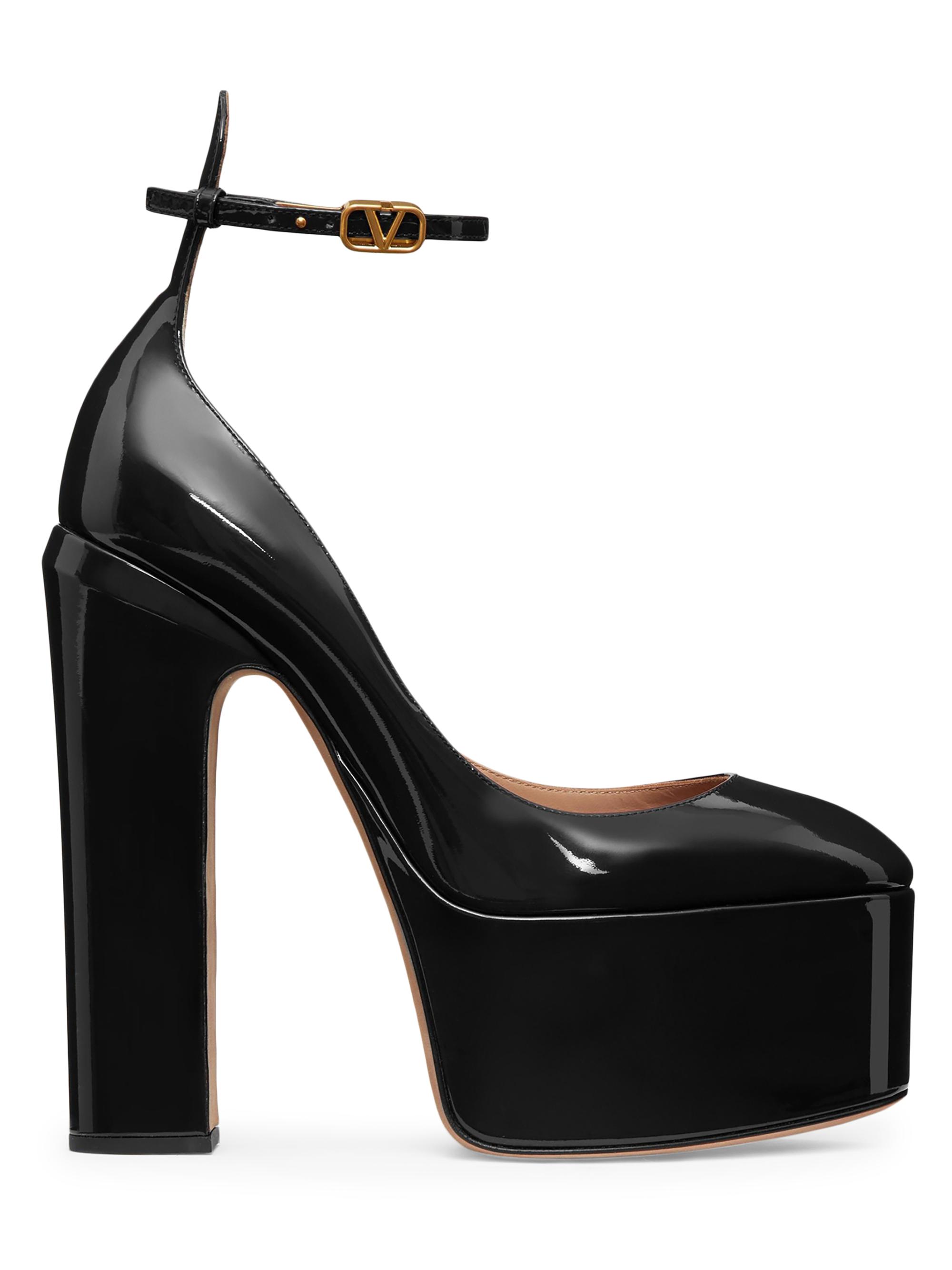 New Valentino Platform Shoes Valentino Garavani 155mm Tan-Go