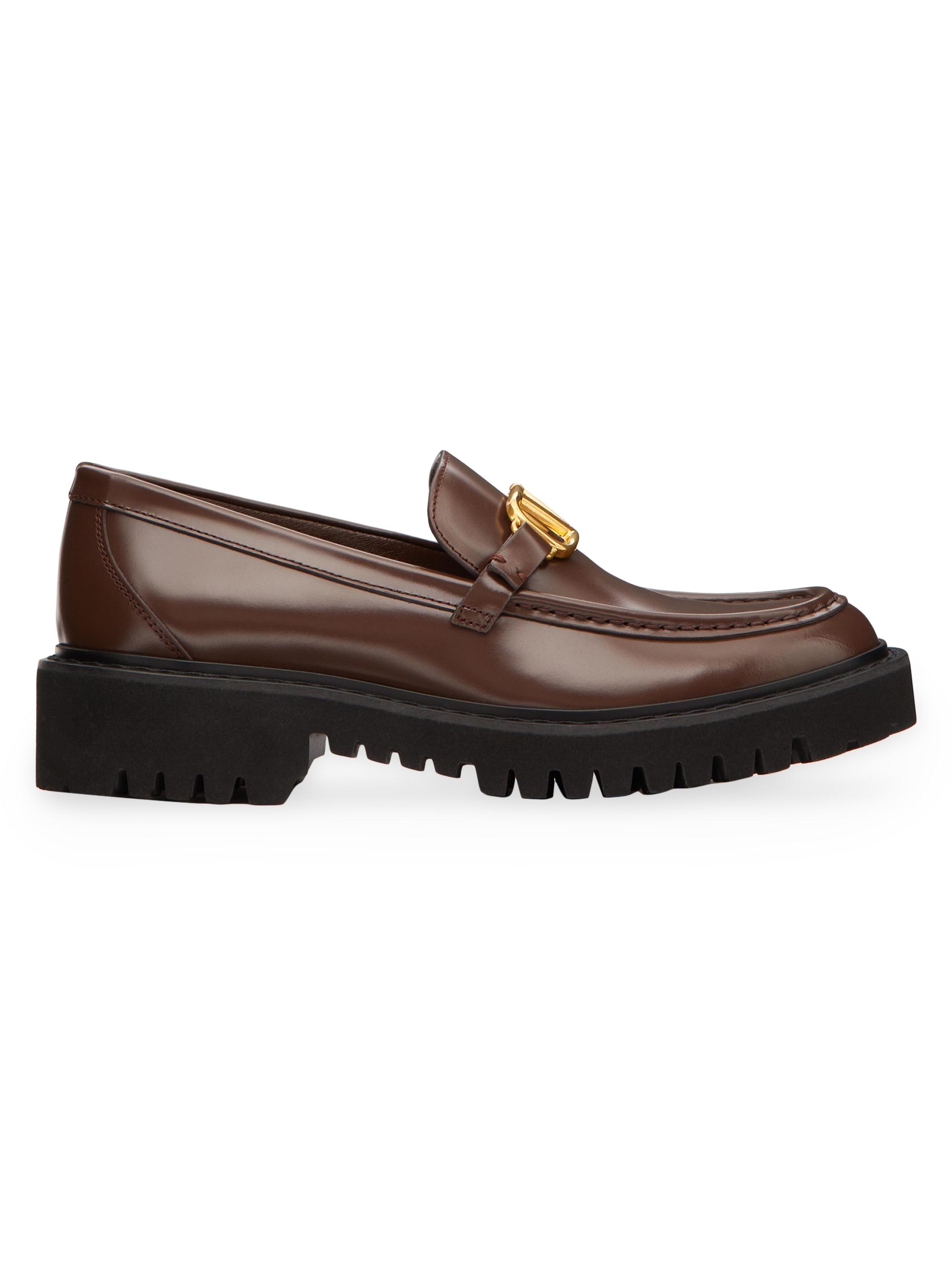 Proenza Schouler Leather Lug-Sole Loafers | Saks Fifth Avenue