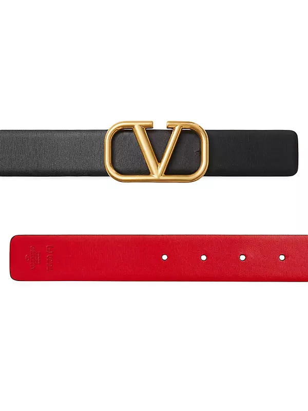 30mm v logo reversible belt - Valentino Garavani - Women | Luisaviaroma