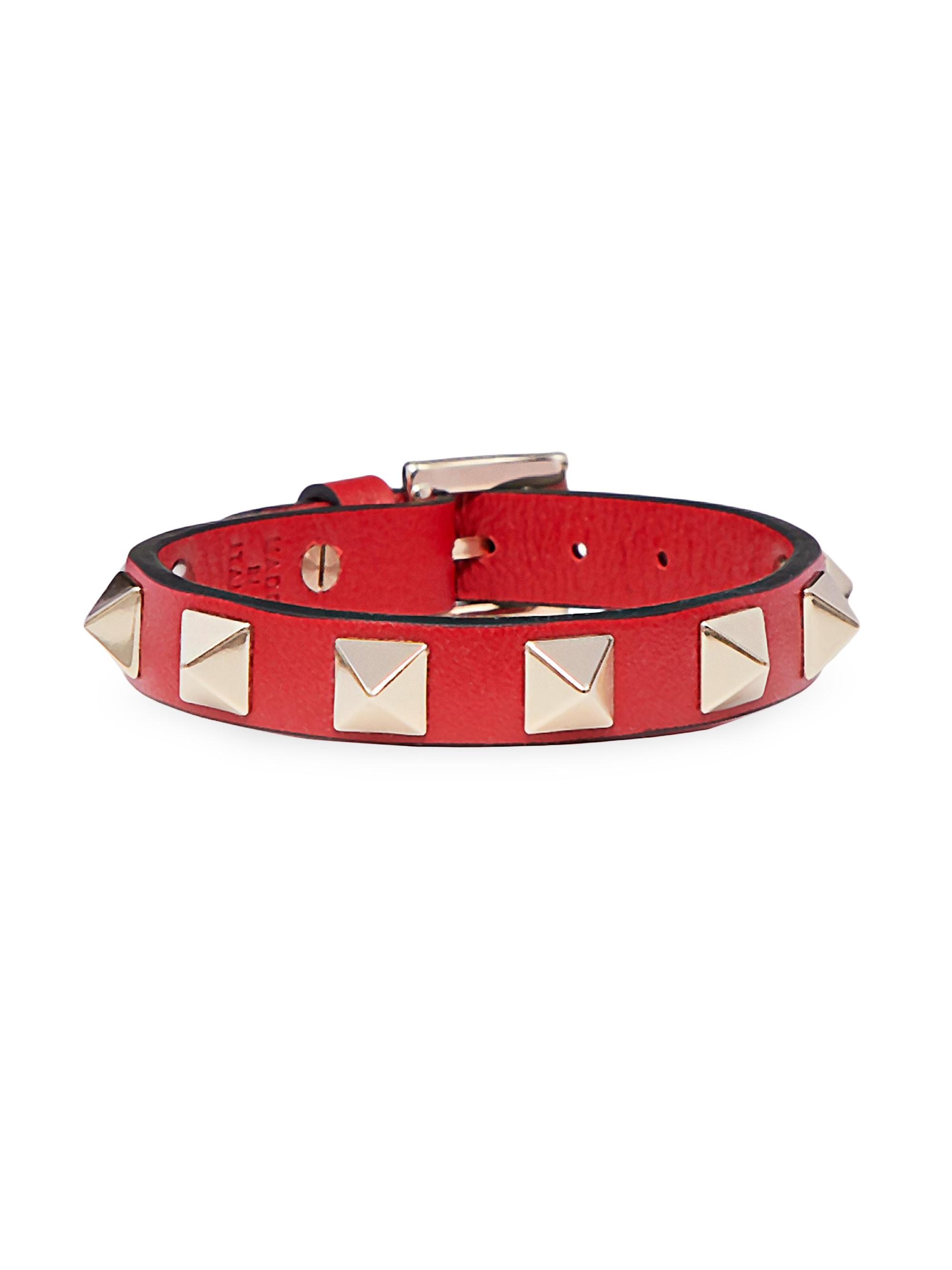 Valentino Garavani Women's Rockstud Bracelet - Rouge