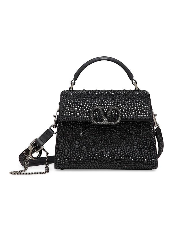 Shop Valentino Garavani Mini Vsling Handbag With Sparkling Shop Valentino Garavani Mini Vsling Handbag With Sparkling