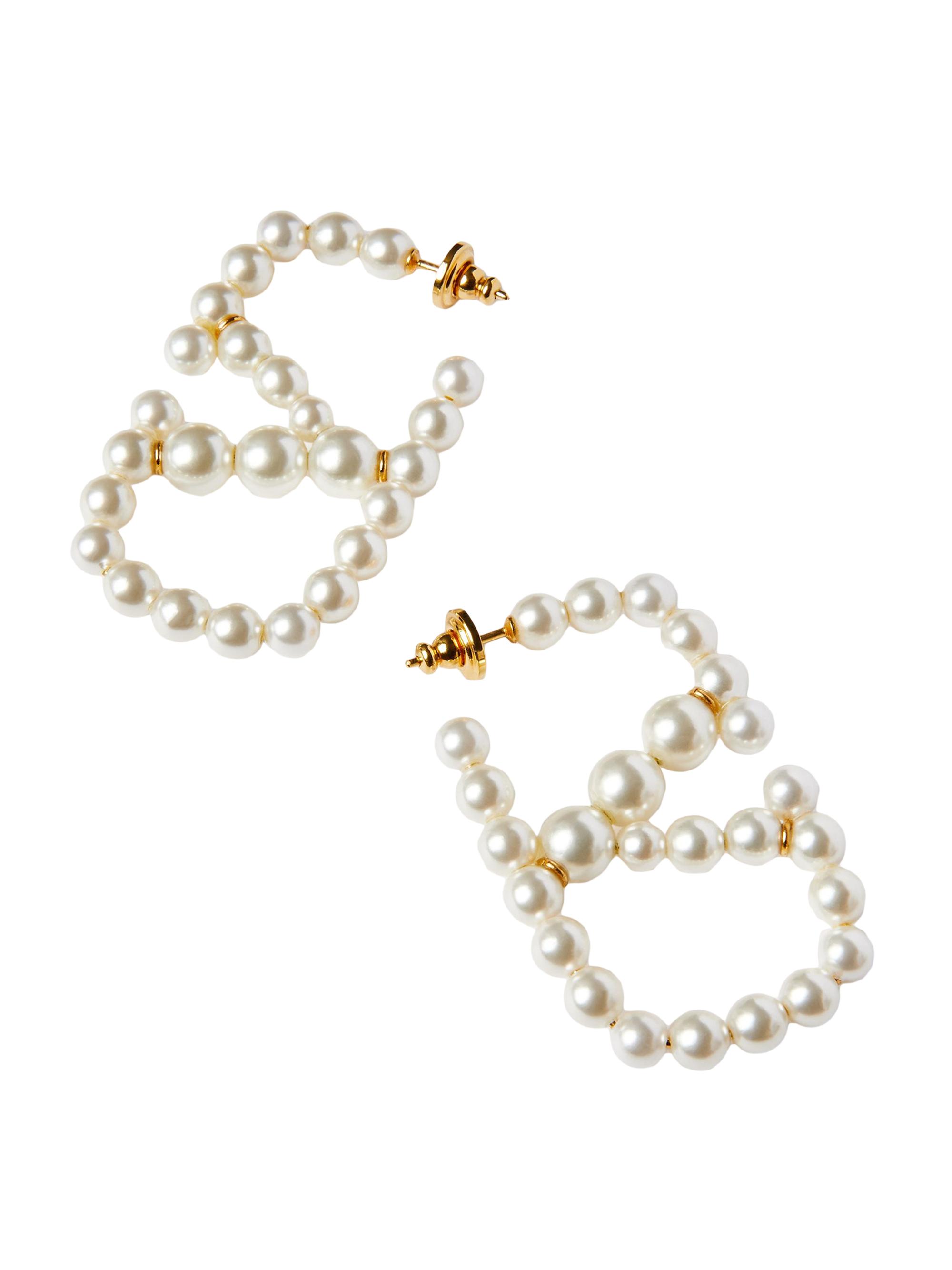 Valentino Garavani Women's Vlogo Signature Metal And Resin Earrings - Gold