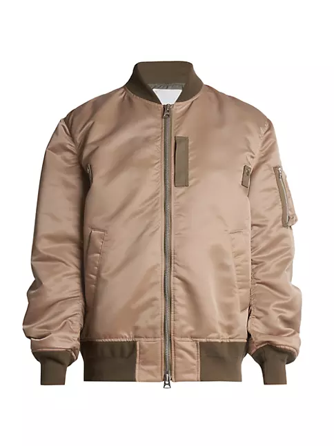 Shop Sacai Nylon Twill Bomber Jacket | Saks Fifth Avenue