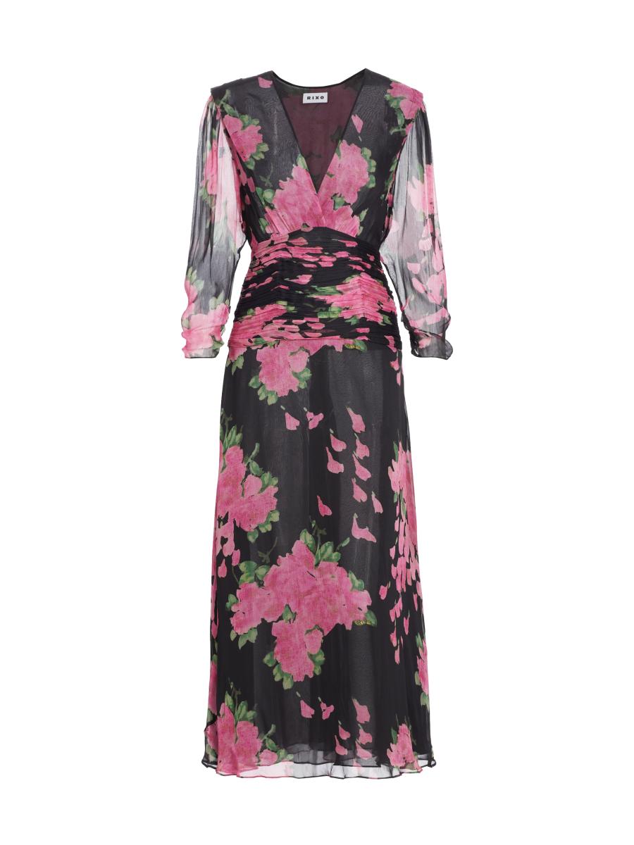 RIXO リキソー ブランド ワンピース Racquel floral maxi 875686 RIXO リキソー ブランド ワンピース Racquel floral maxi 875686