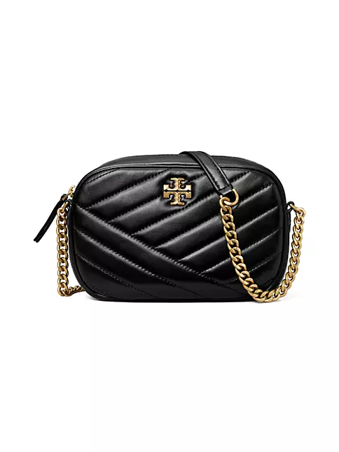 TORY BURCH: Kira bag in quilted leather - Cream