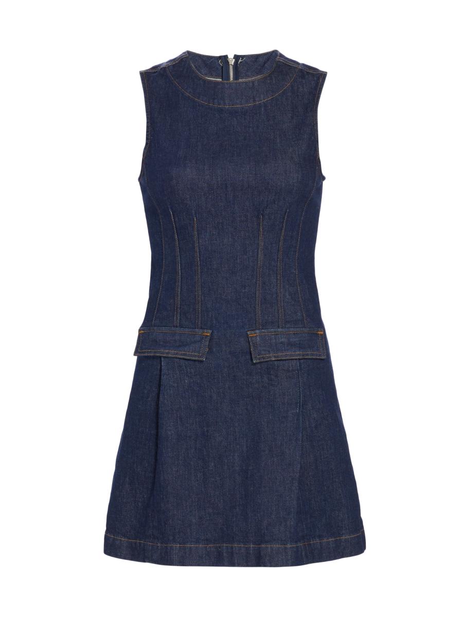 Derek Lam 10 Crosby Devan Denim Shift Dress | Saks Fifth Avenue