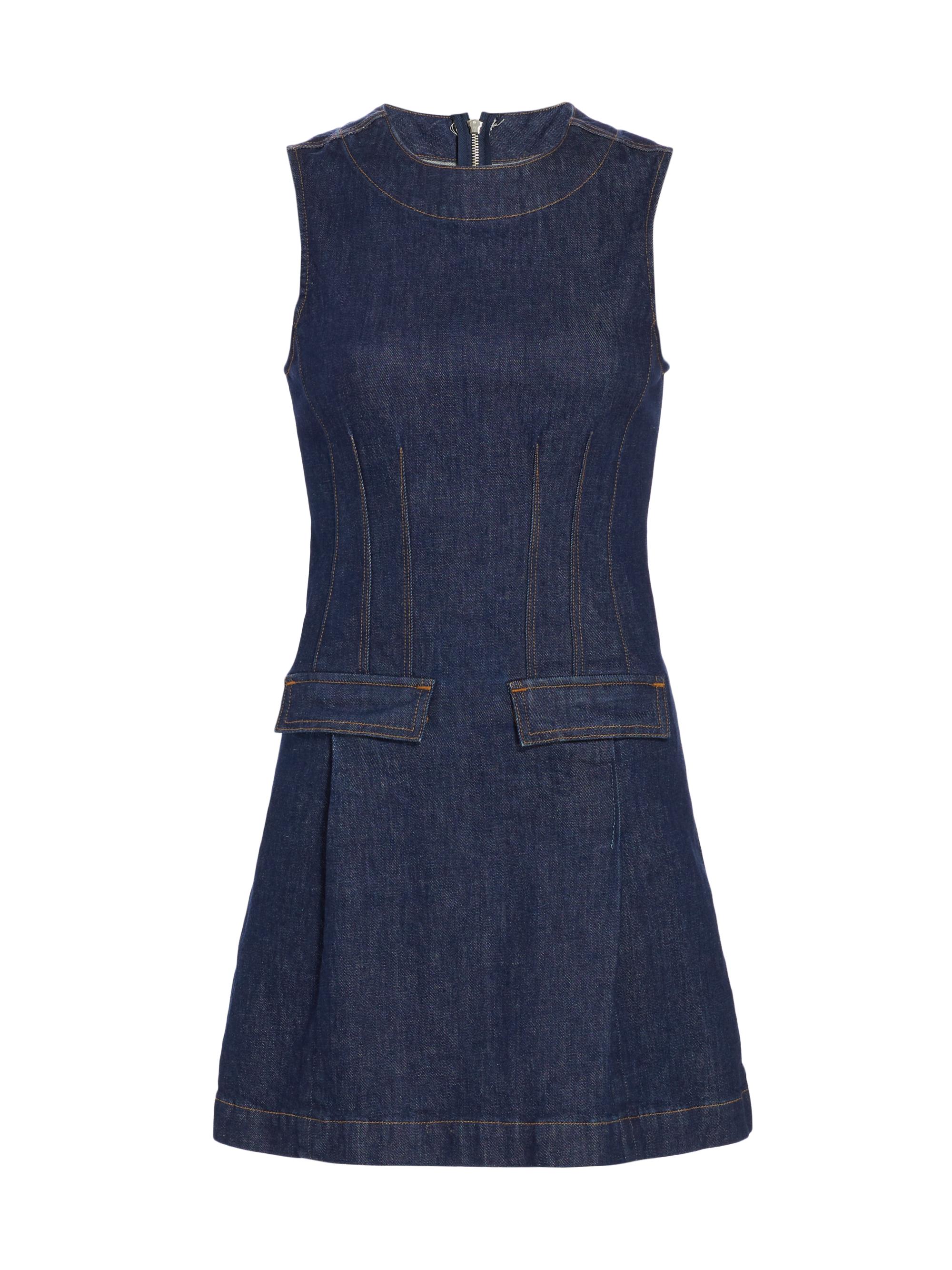 Derek Lam 10 Crosby Women's Devan Denim Shift Dress - Hudson
