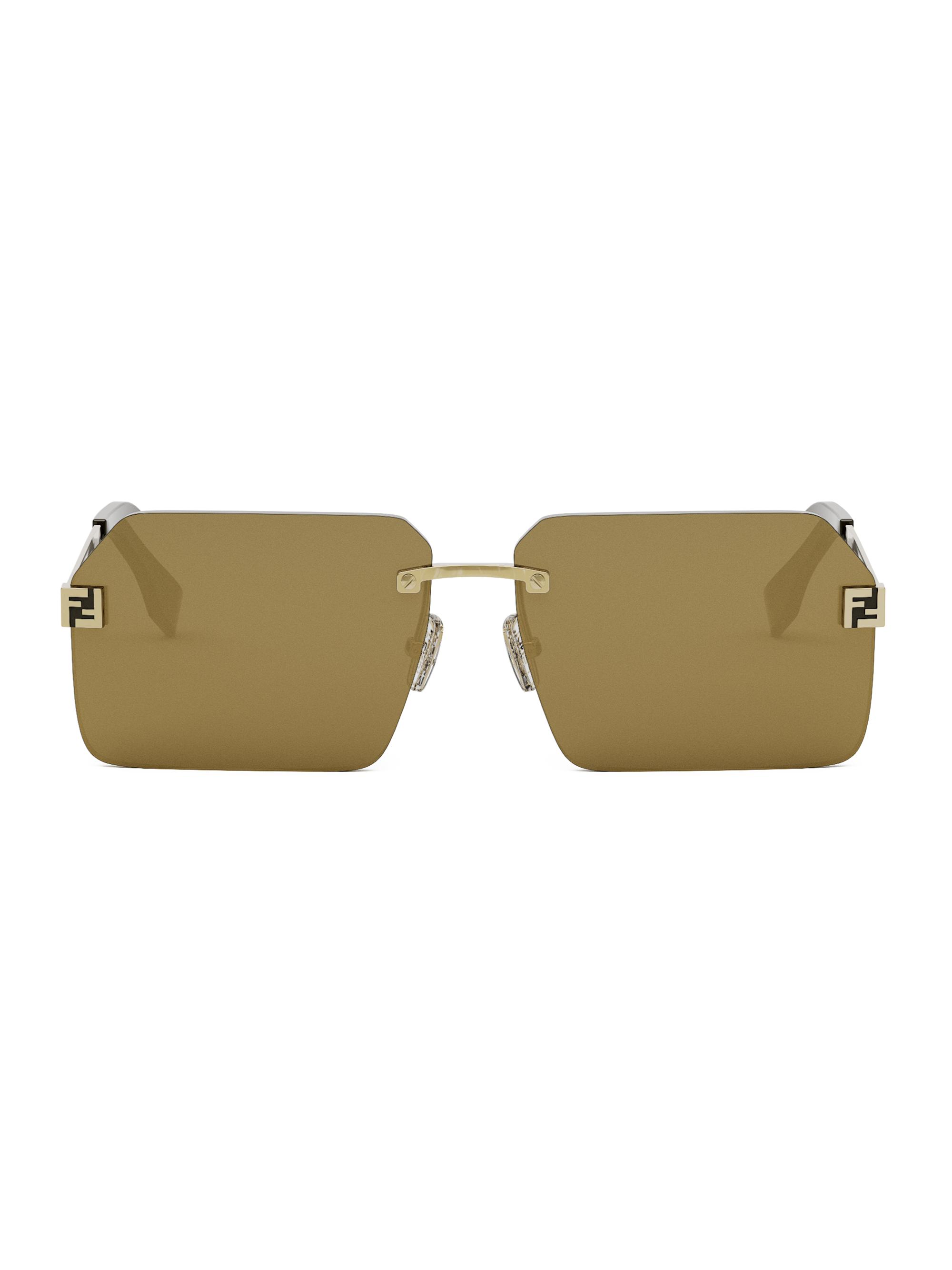 Fendi Fendigraphy Rectangular Sunglasses | Saks Fifth Avenue