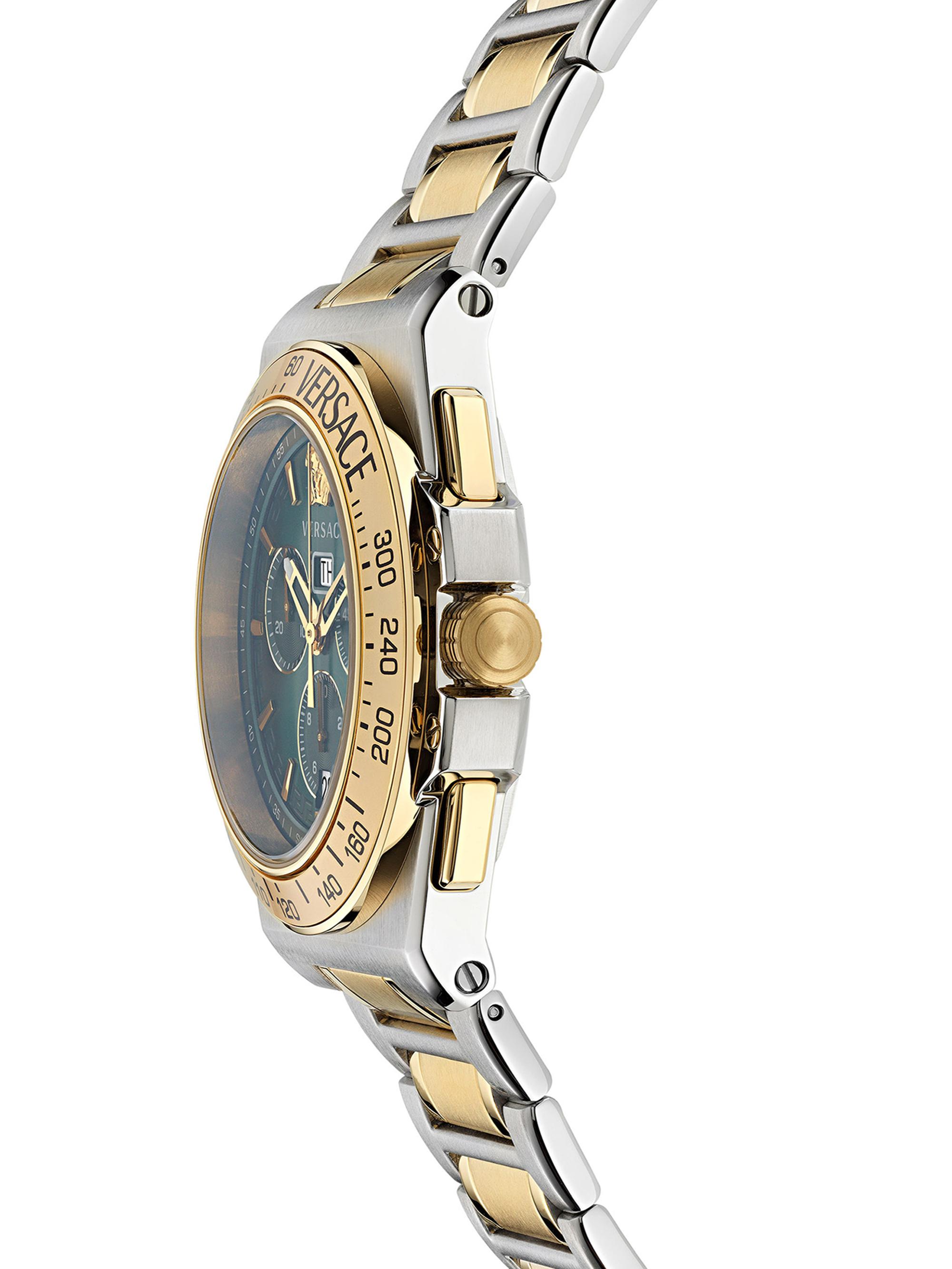 45MM Greca Extreme Chrono Stainless Steel Watch