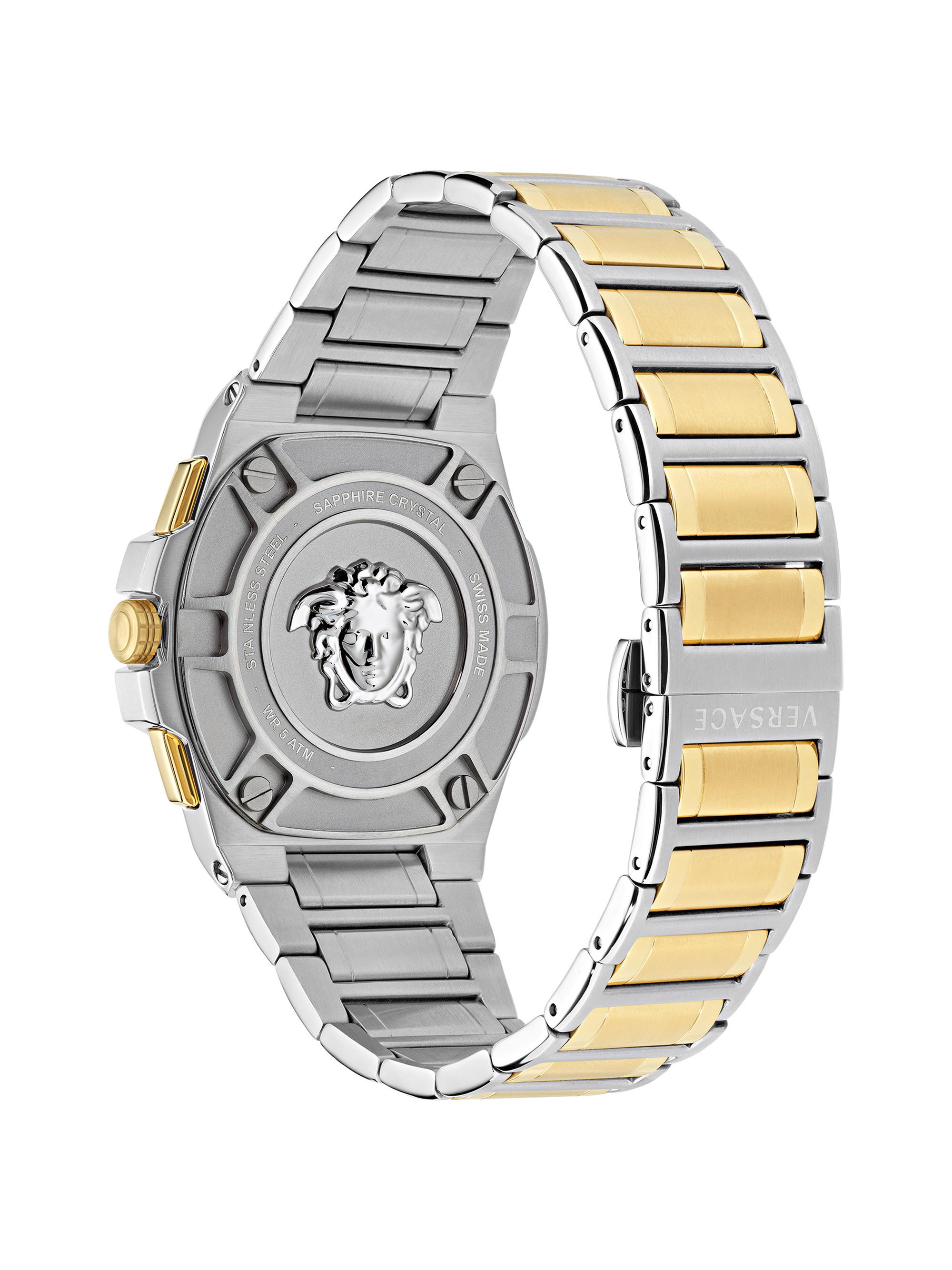 45MM Greca Extreme Chrono Stainless Steel Watch