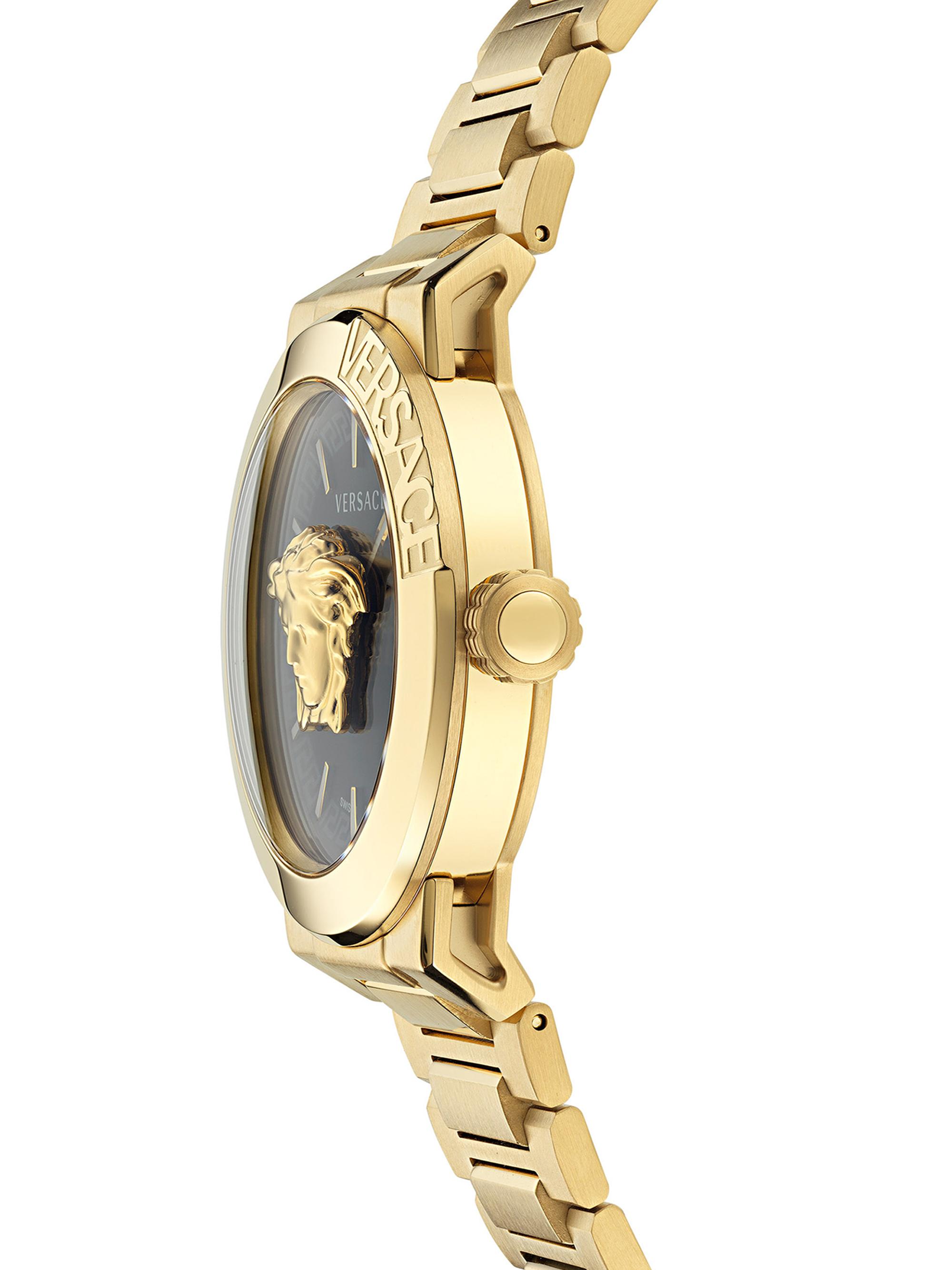 Versace Medusa Infinite IP Yellow Gold Bracelet Watch/45MM | Saks