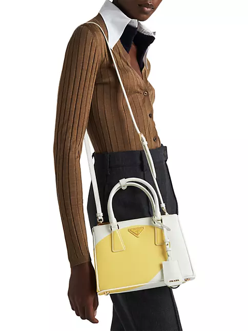 small saffiano satchel