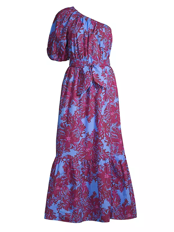 Zelalynn Cotton Floral Maxi Dress