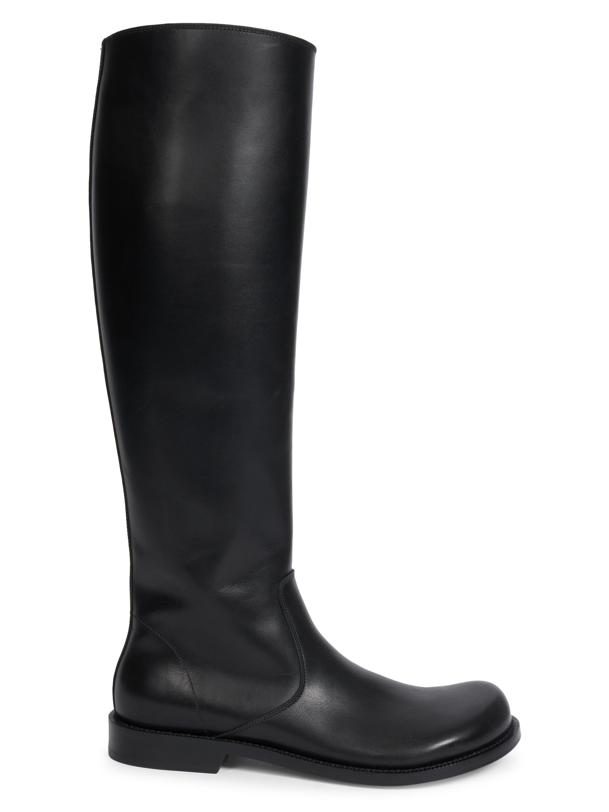 LOEWE Women's Tierra Leather Knee-High Boots - Black