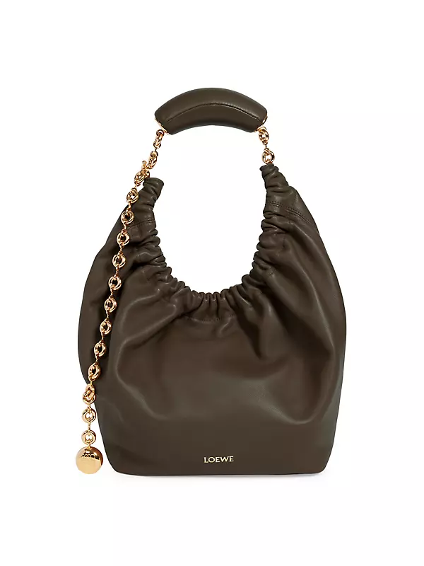 Shop LOEWE Squeeze Small Leather Bag