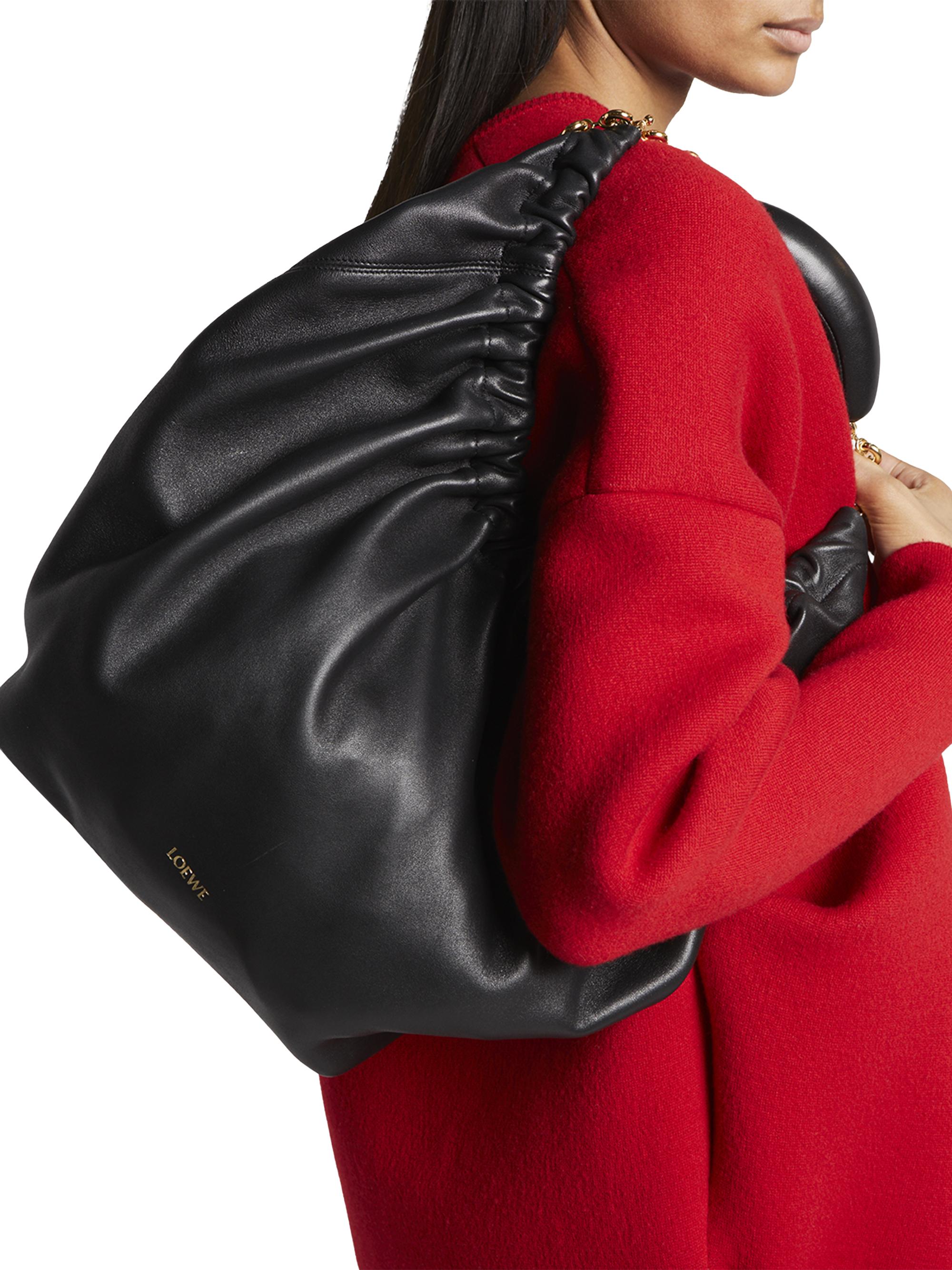 LOEWE Medium Squeeze Leather Shoulder Bag | Saks Fifth Avenue