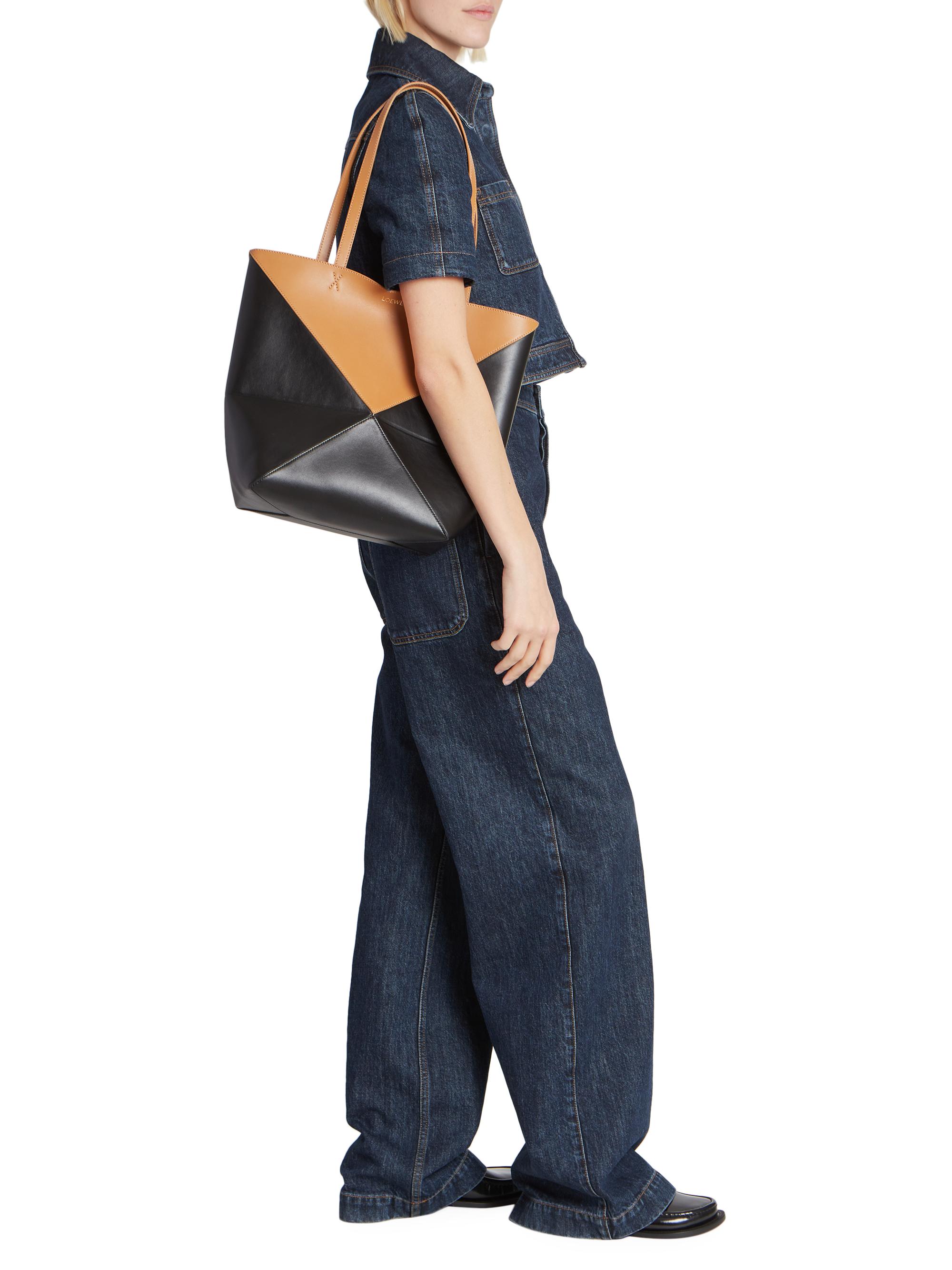 LOEWE Medium Bicolor Puzzle Tote | Saks Fifth Avenue