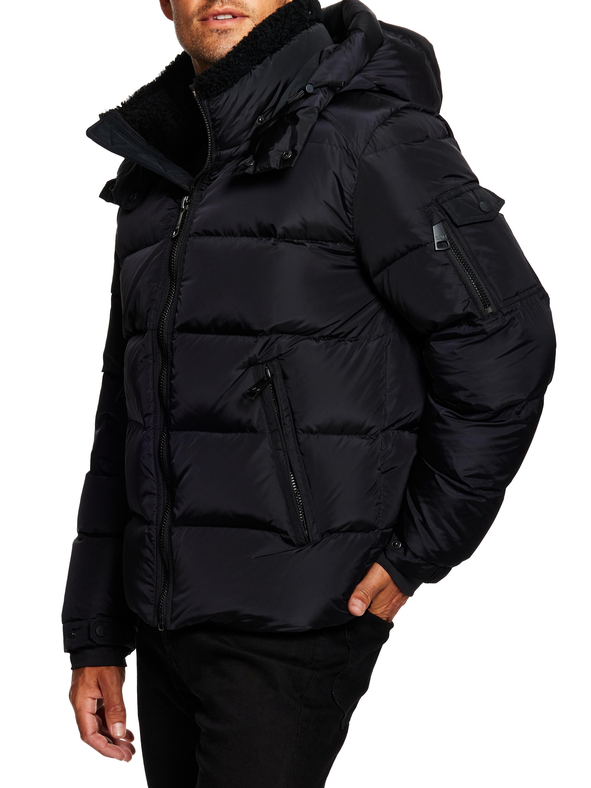 SAM. Frontier Shearling-Trimmed Down Jacket | Saks Fifth Avenue