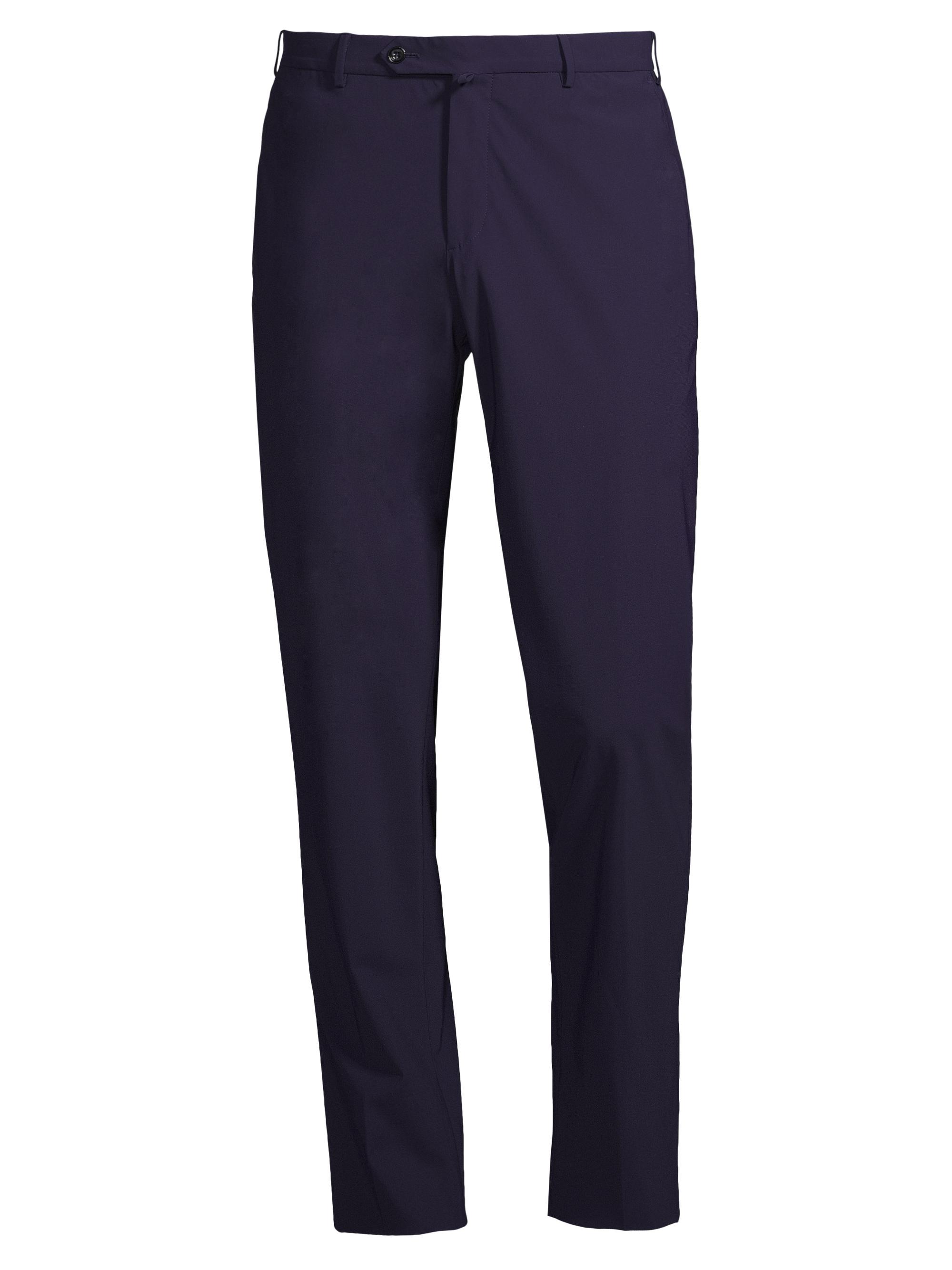 PT Torino Slim-Fit Silk-Blend SilkOchino Trousers | Saks Fifth Avenue