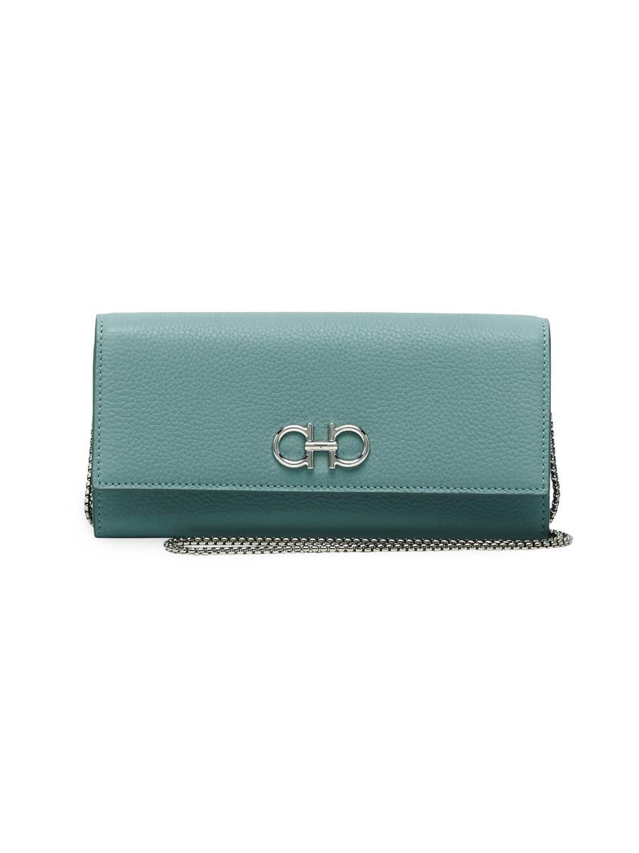 FERRAGAMO Gancini Soft Wallet-on-Chain | Saks Fifth Avenue