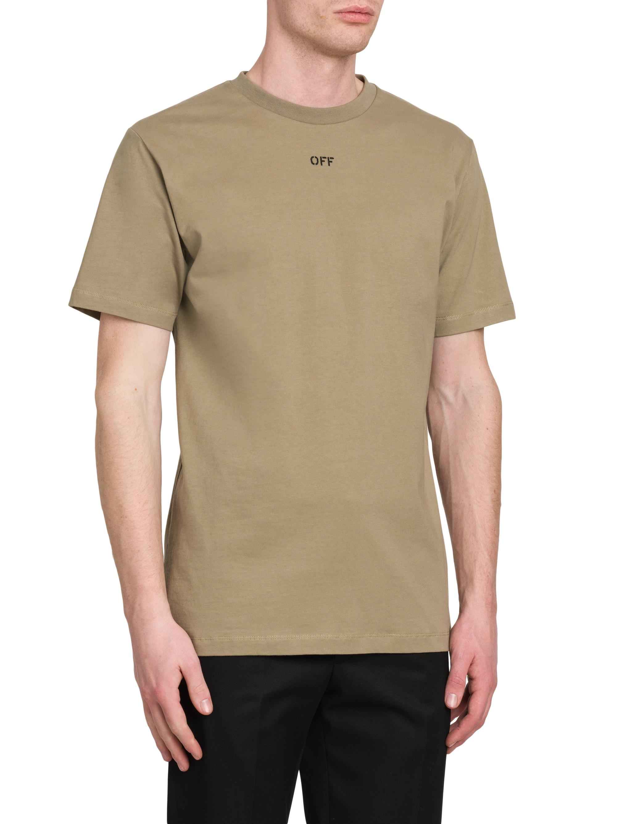 Off-White Off Stitch Slim-Fit T-Shirt | Saks Fifth Avenue