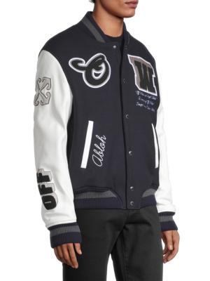 Off-White Black Ny Gab Bomber Jacket