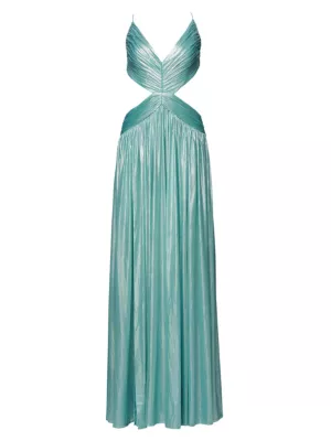 Retrofête Women's Thea Gown - Sea Foam