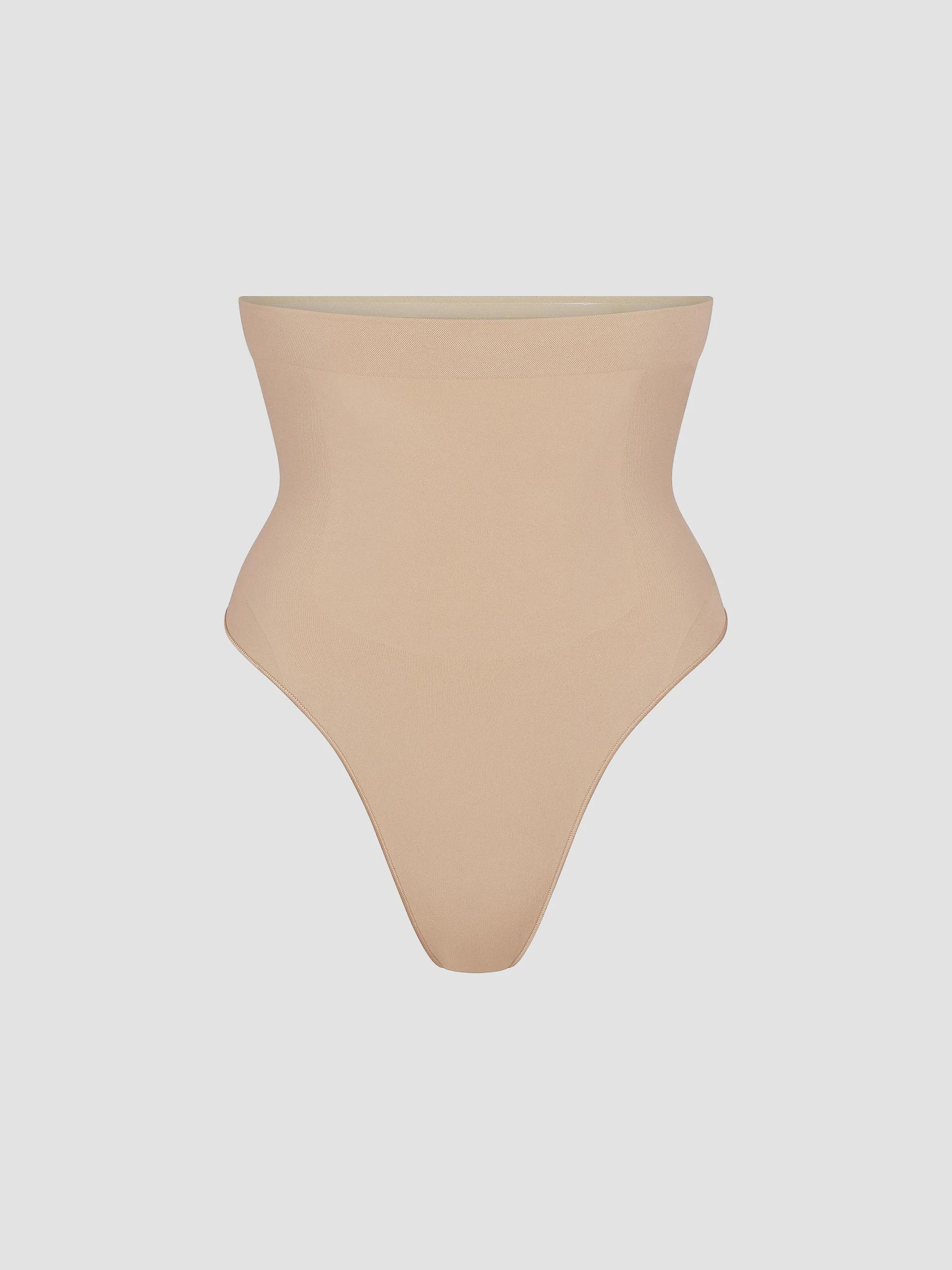 SKIMS Seamless Sculpt Strapless Thong Bodysuit | Saks Fifth Avenue