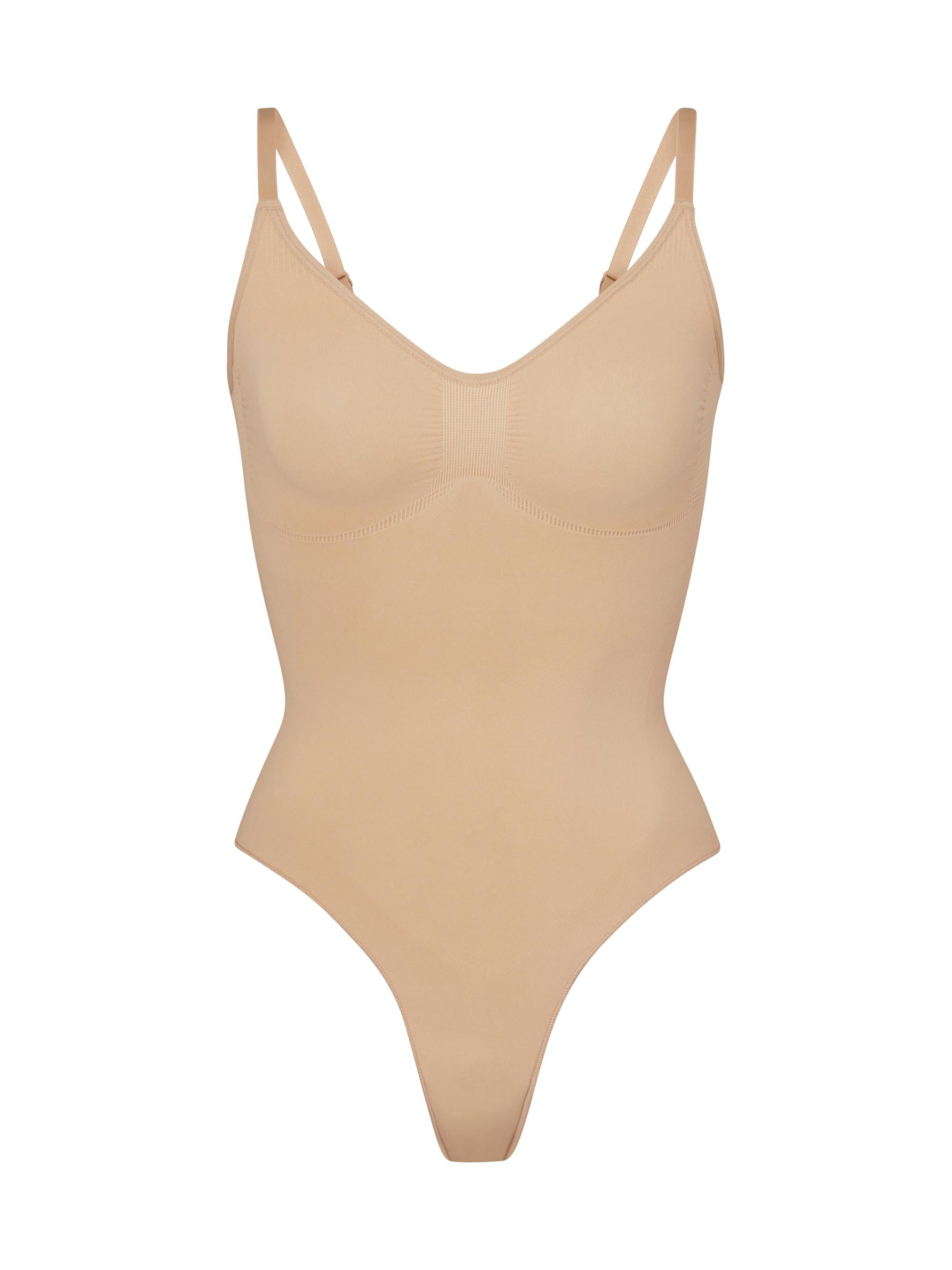 SKIMS Seamless Sculpt Mid Thigh Bodysuit | Saks Fifth Avenue