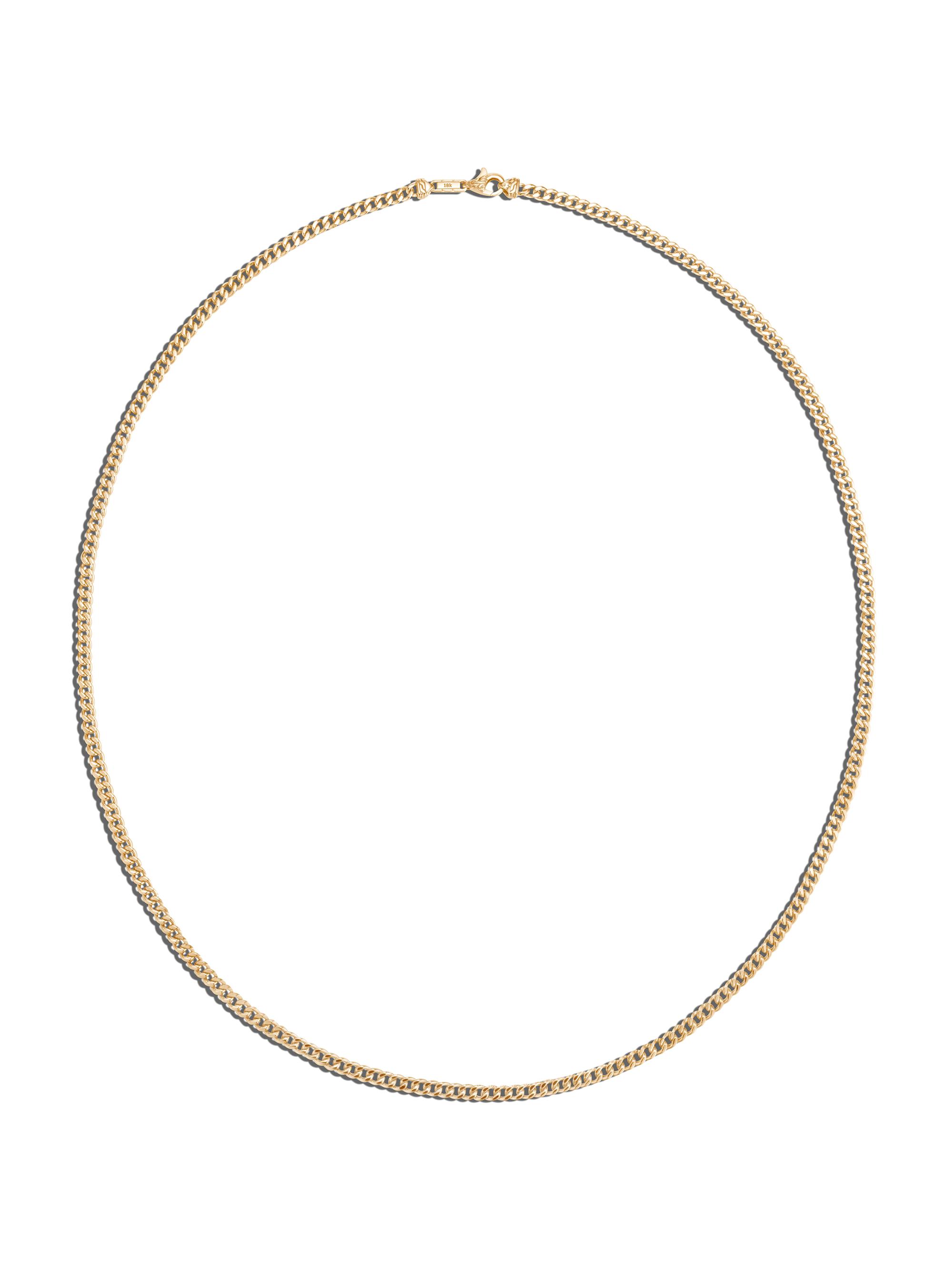 John Hardy Men's 18K Gold Curb Chain Necklace - Gold